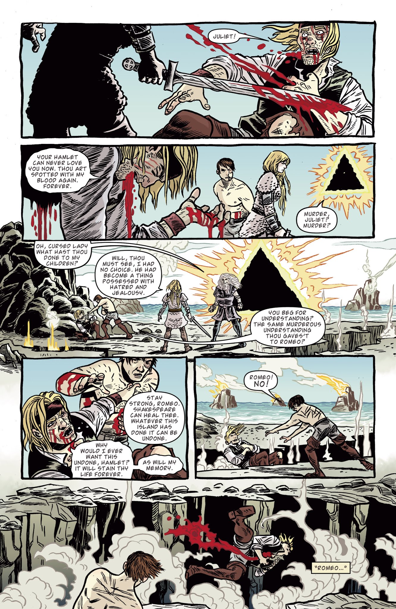 Read online Kill Shakespeare: The Tide of Blood comic -  Issue # TPB - 126