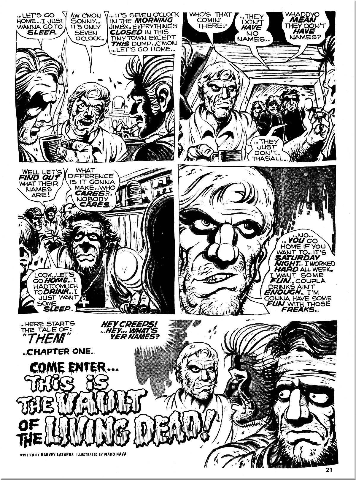 Read online Psycho comic -  Issue #17 - 21