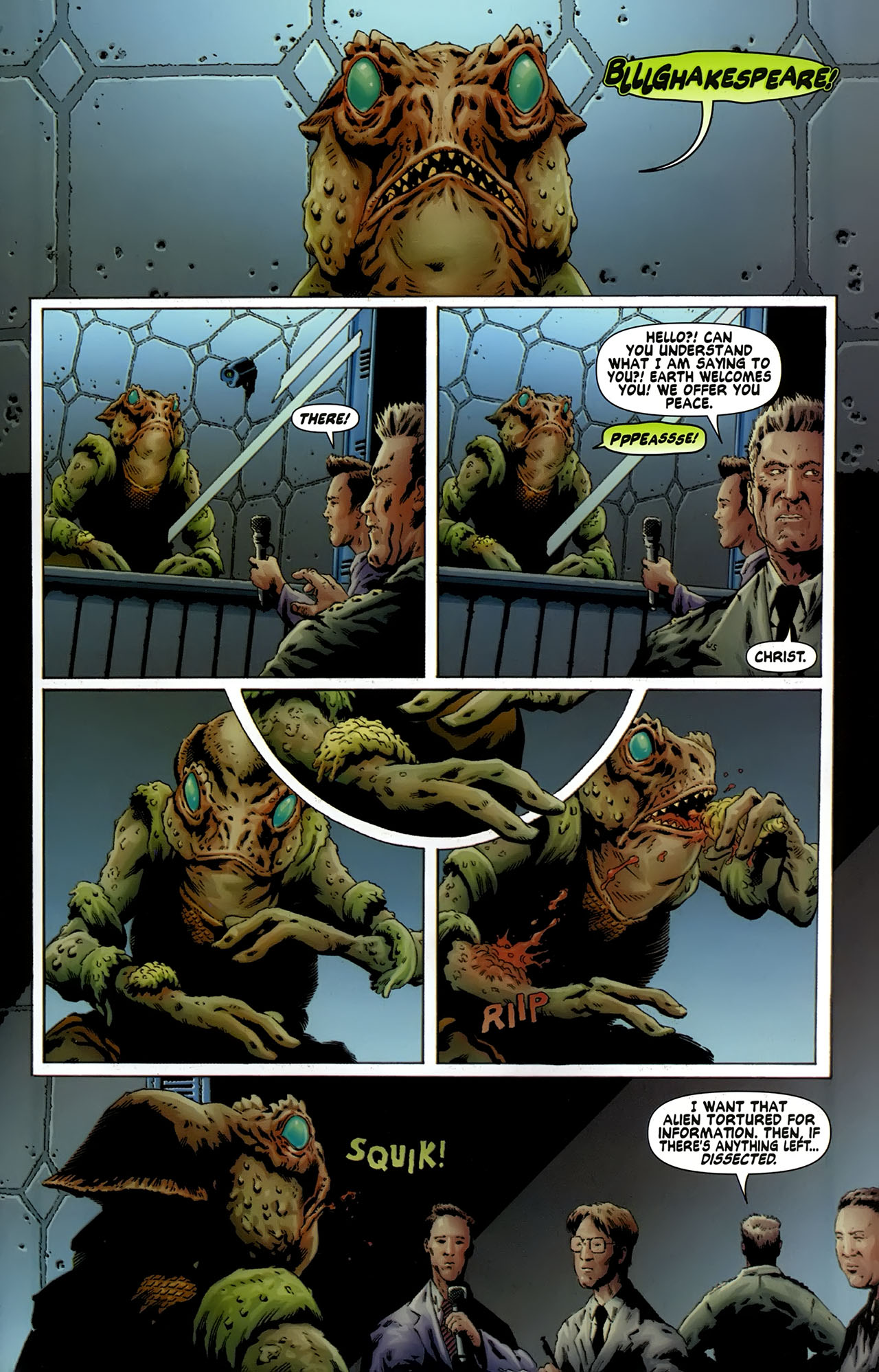 Read online Bad Planet comic -  Issue #4 - 5