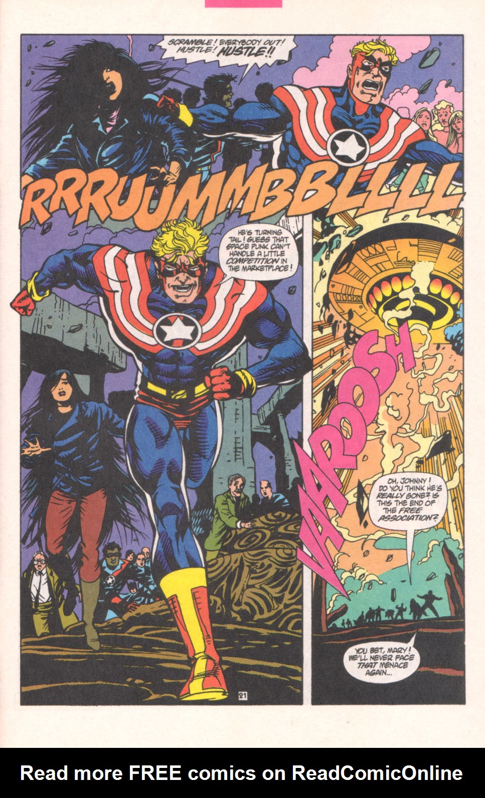 Read online Fighting American (1994) comic -  Issue #6 - 22