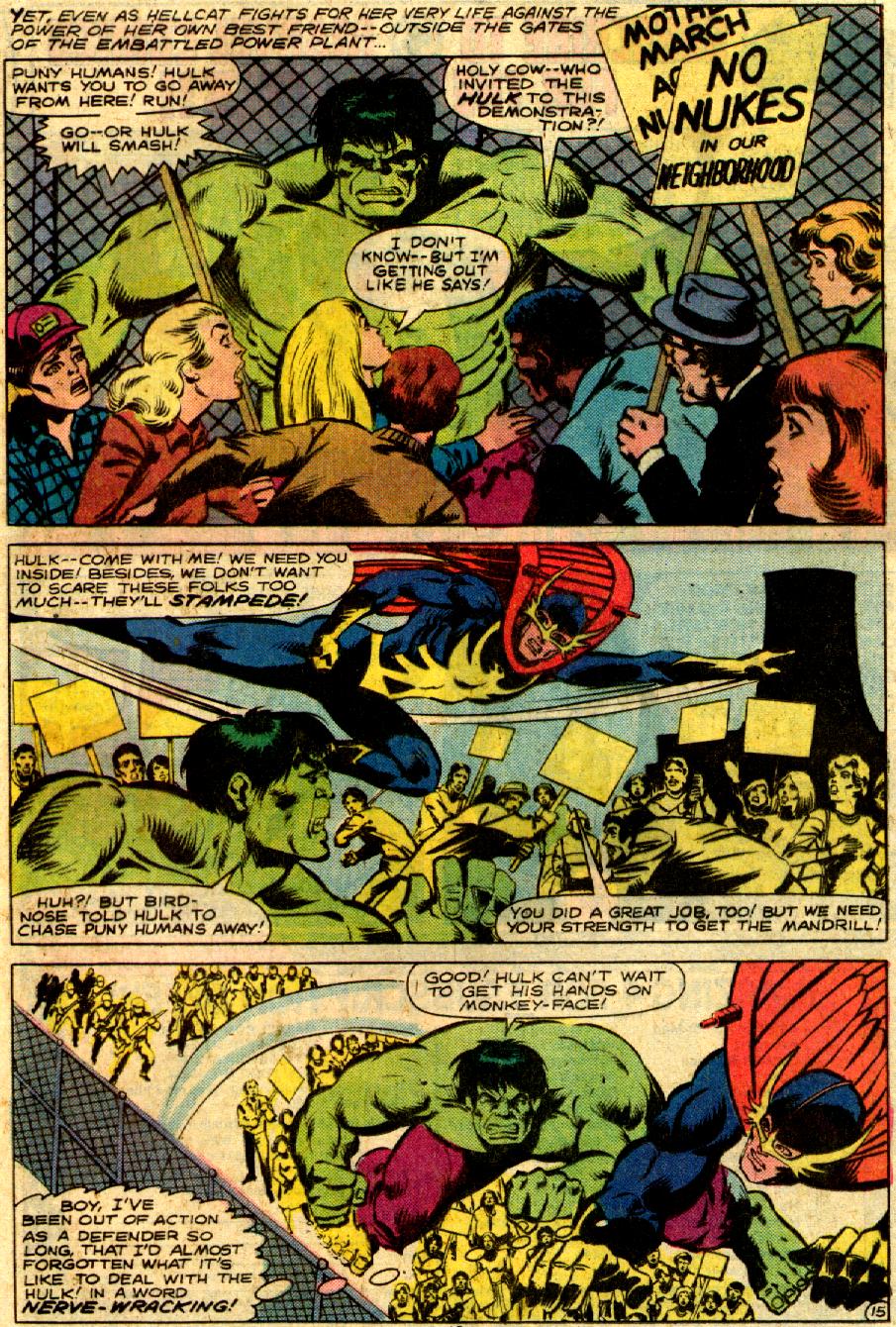 Read online The Defenders (1972) comic -  Issue #91 - 17