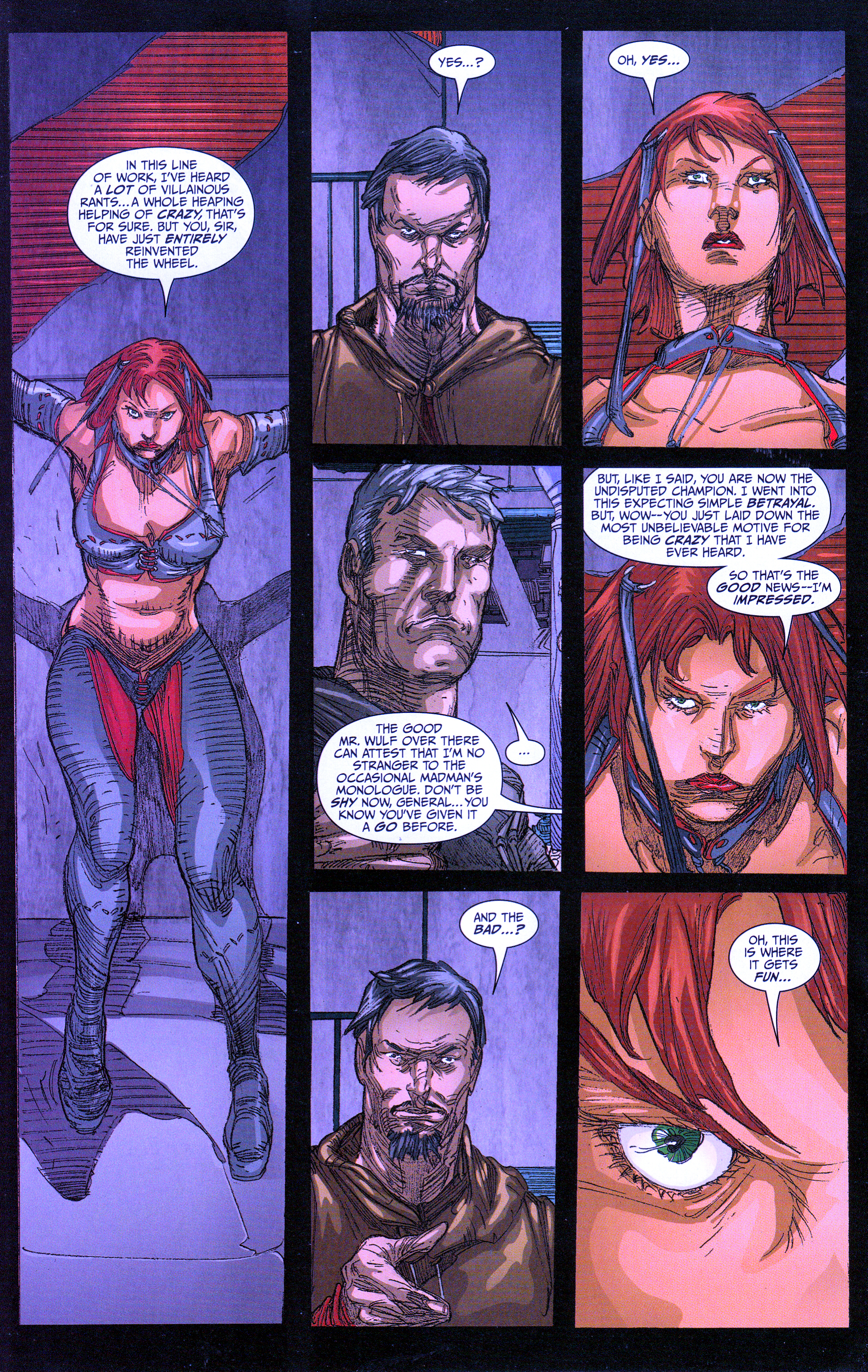 Read online BloodRayne: Red Blood Run comic -  Issue #3 - 19
