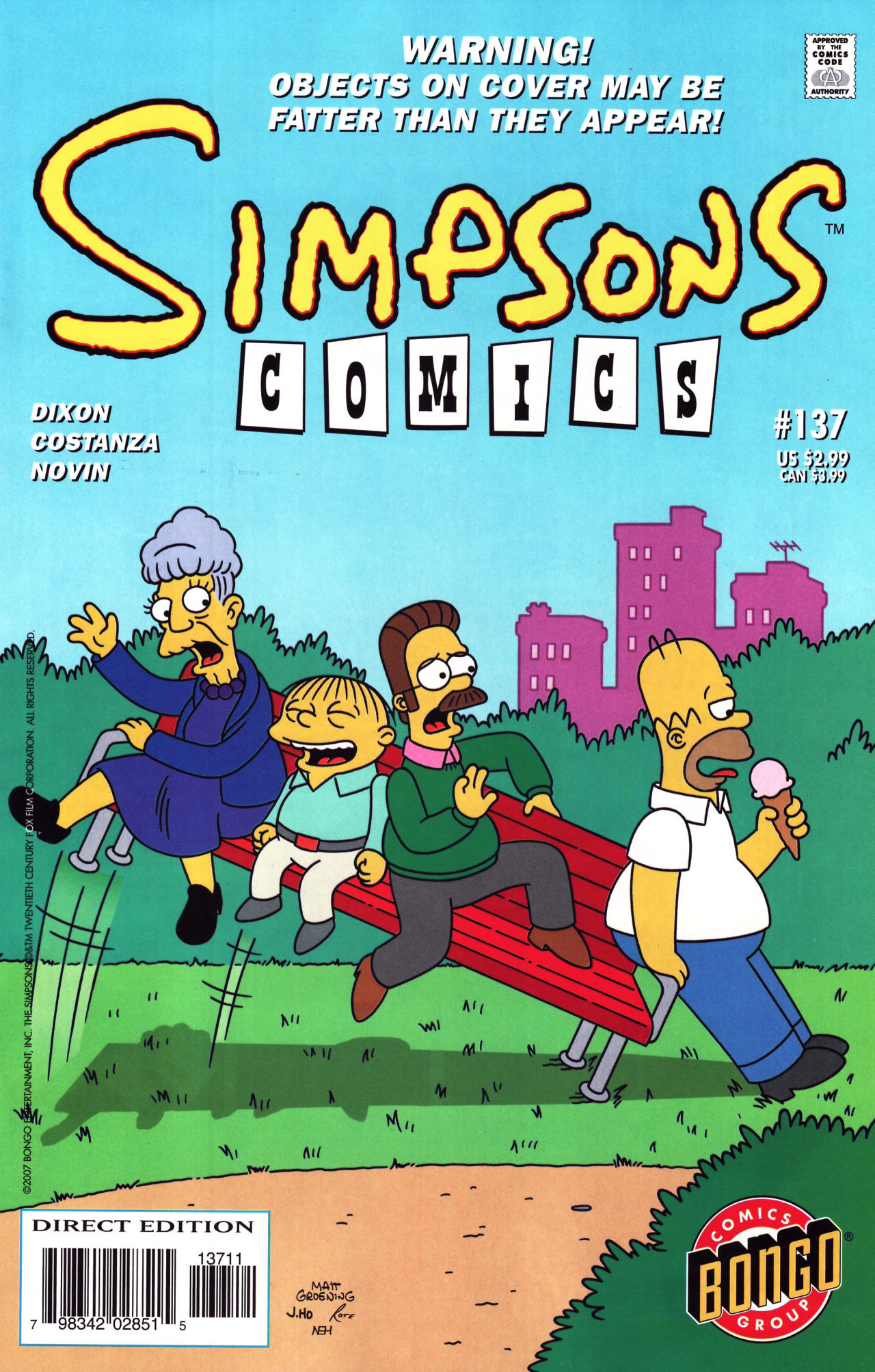 Read online Simpsons Comics comic -  Issue #137 - 1