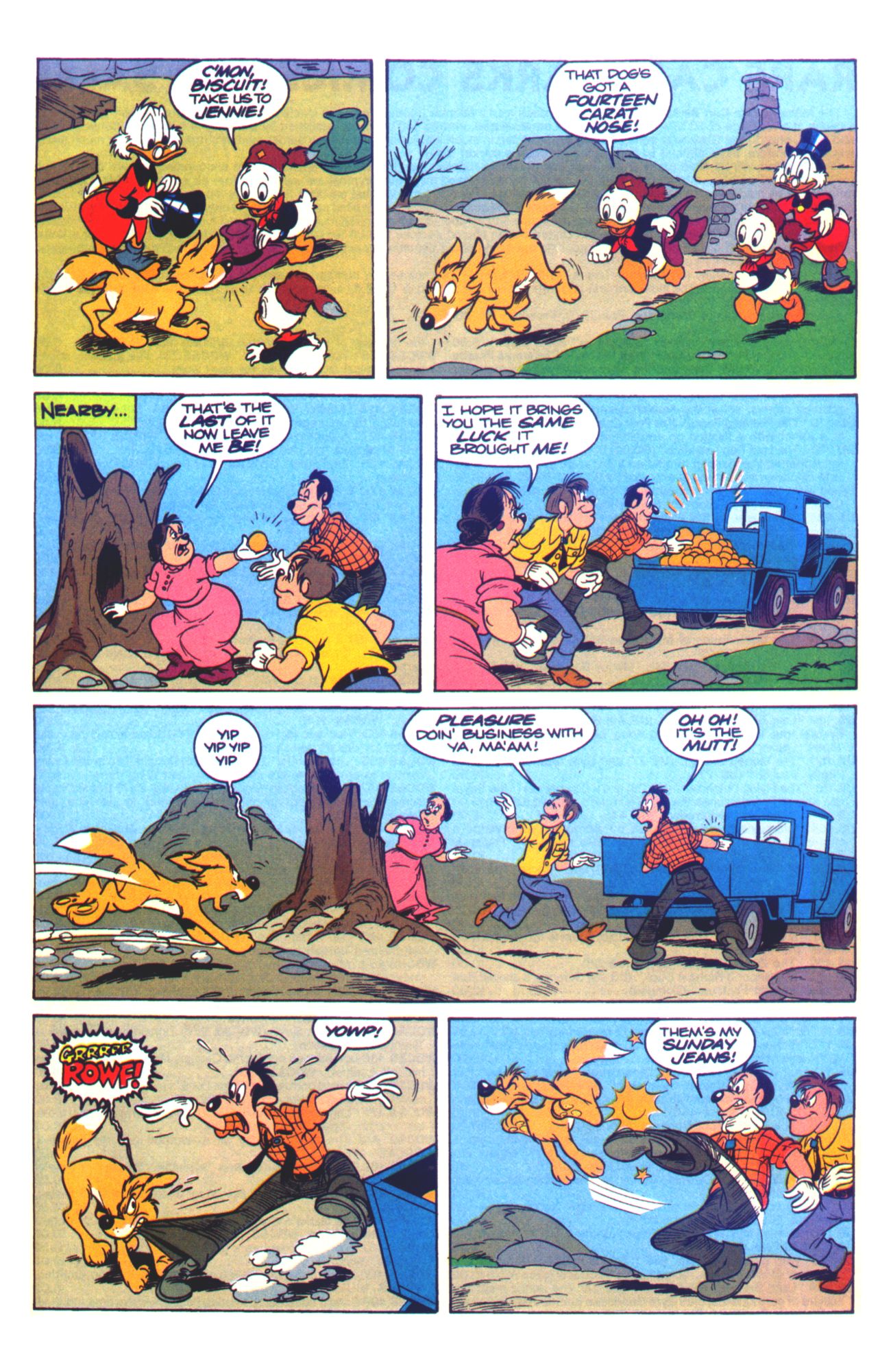 Read online Walt Disney's Junior Woodchucks Limited Series comic -  Issue #3 - 29