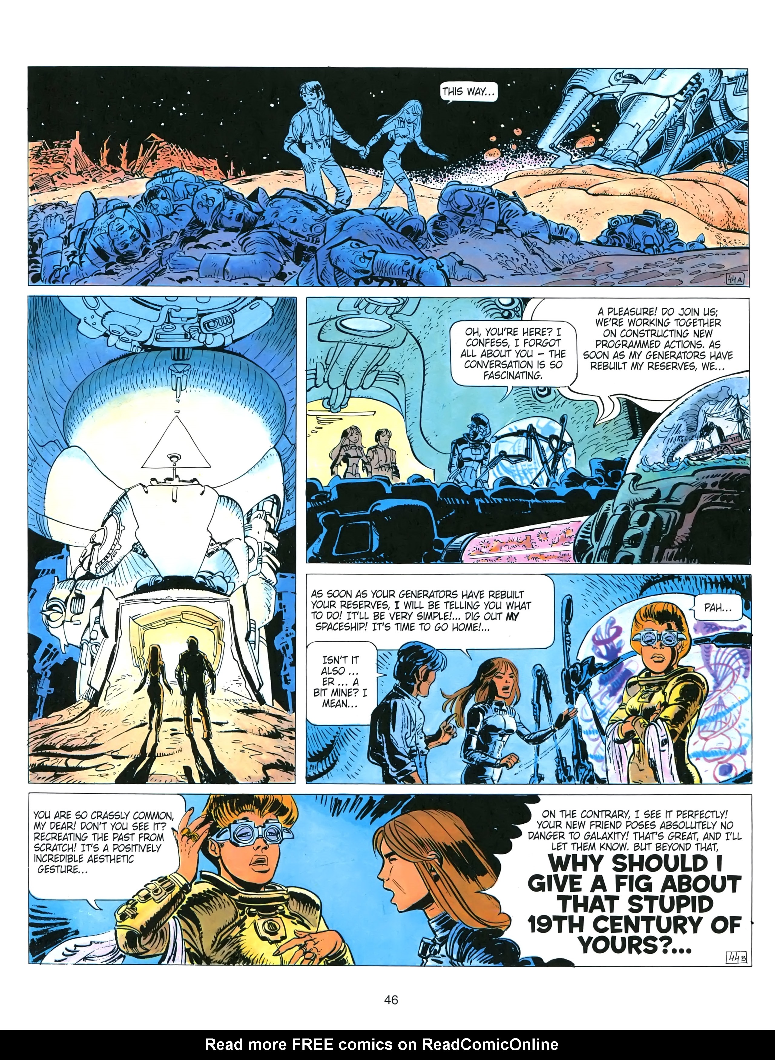Read online Valerian and Laureline comic -  Issue #7 - 48