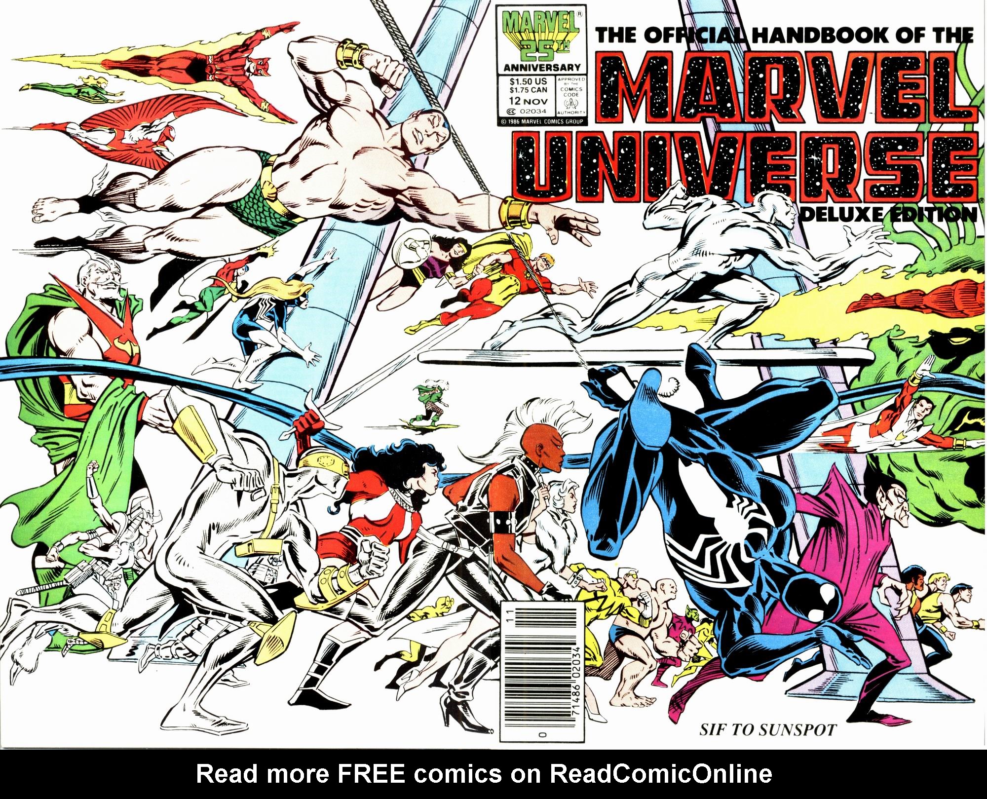 Read online The Official Handbook of the Marvel Universe Deluxe Edition comic -  Issue #12 - 1