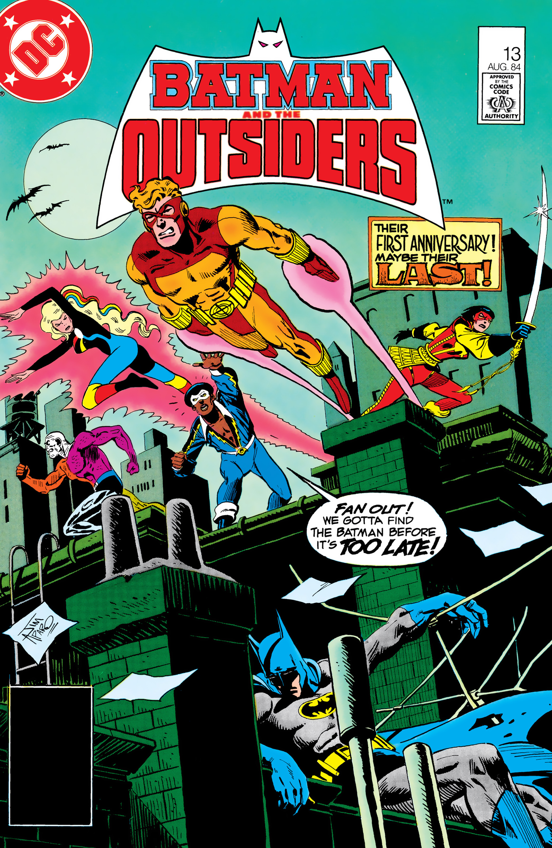Read online Batman and the Outsiders (1983) comic -  Issue #13 - 1