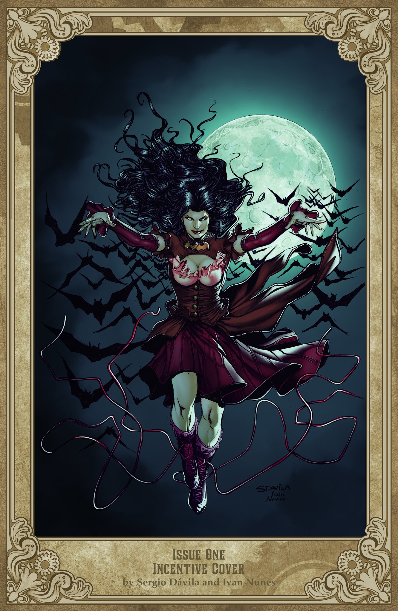 Read online Legenderry: Vampirella comic -  Issue # _TPB - 121