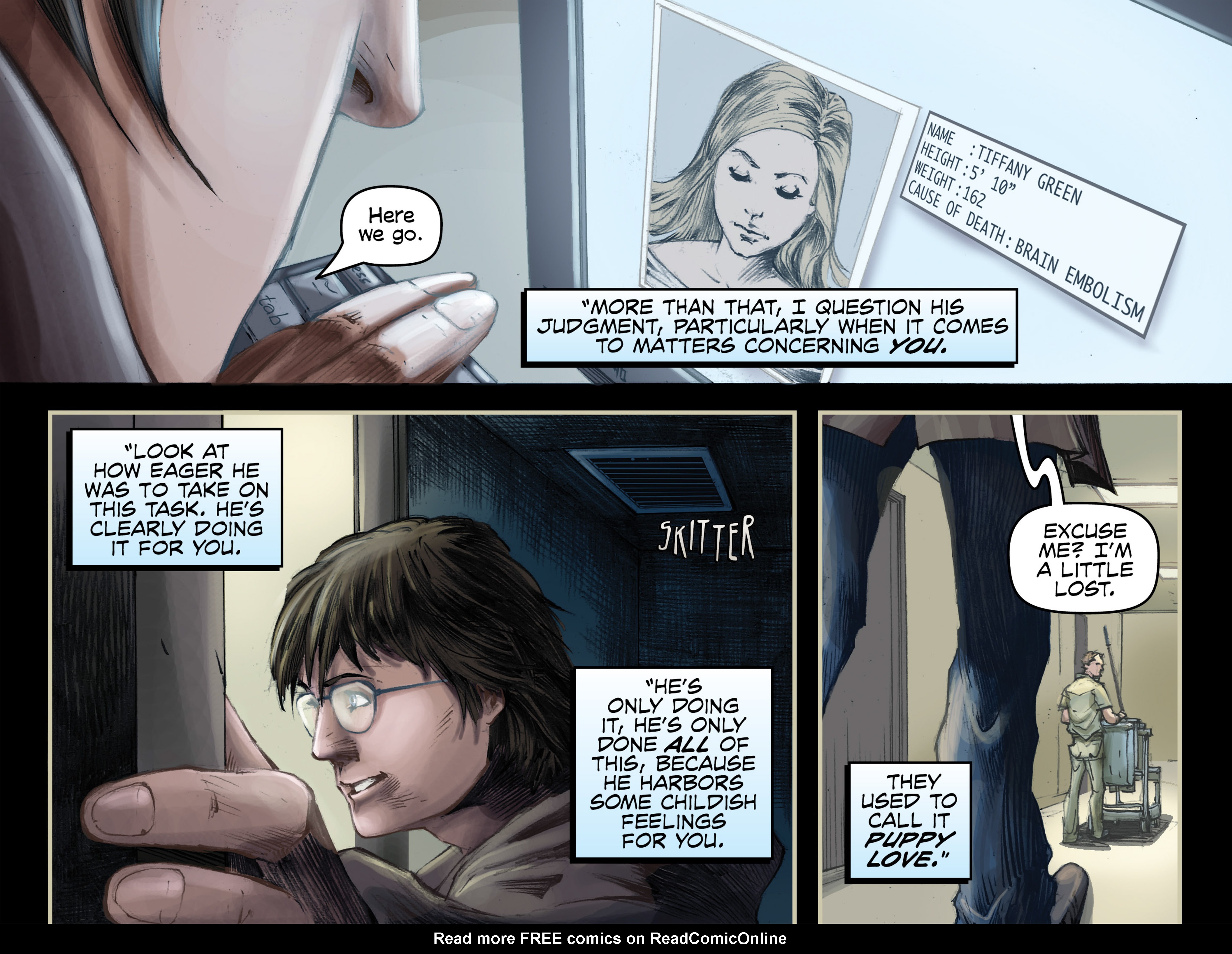 Read online Over My Dead Body (2014) comic -  Issue # Full - 9