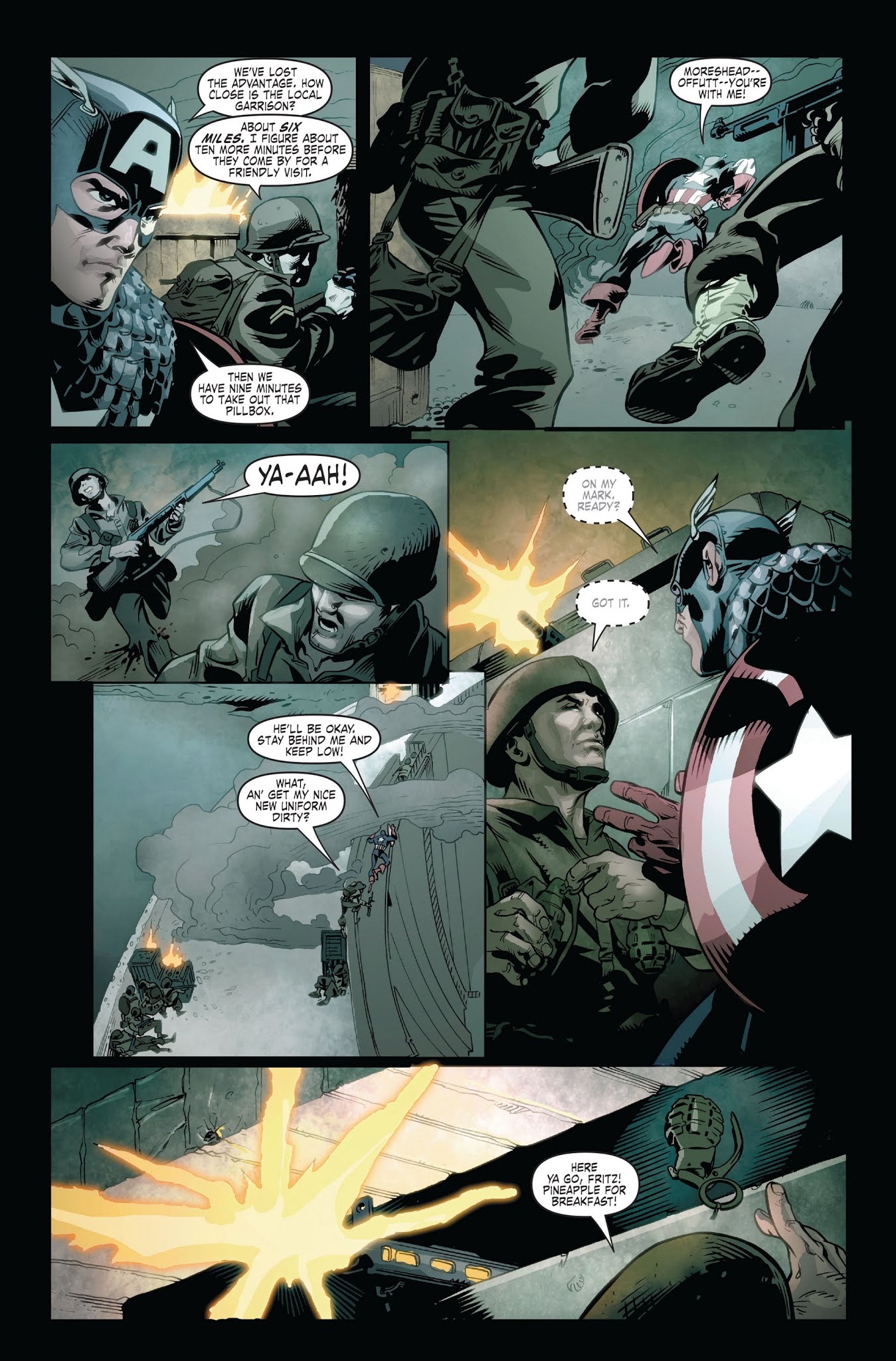 Read online Captain America Theater Of War: A Brother In Arms comic -  Issue # Full - 10