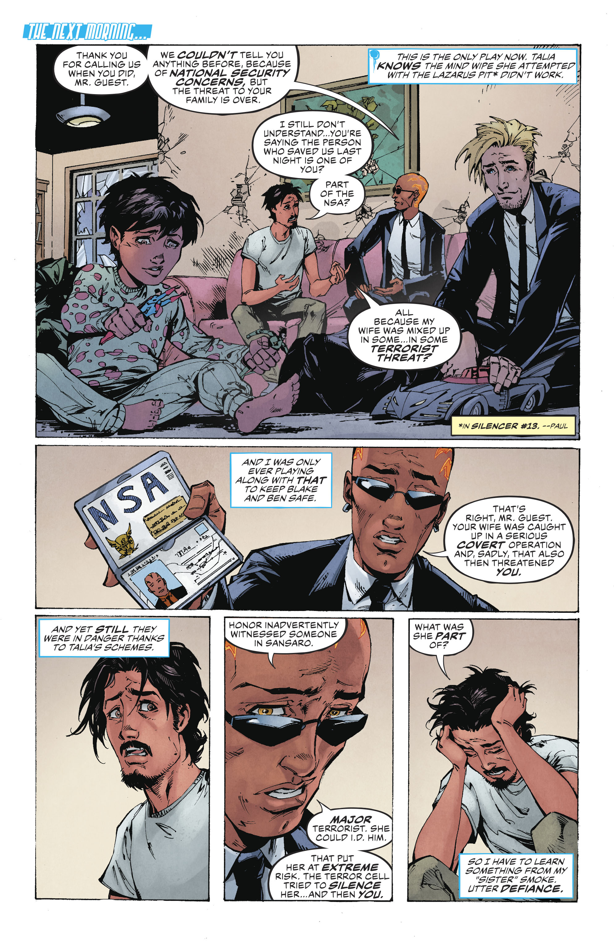 Read online The Silencer comic -  Issue #17 - 21