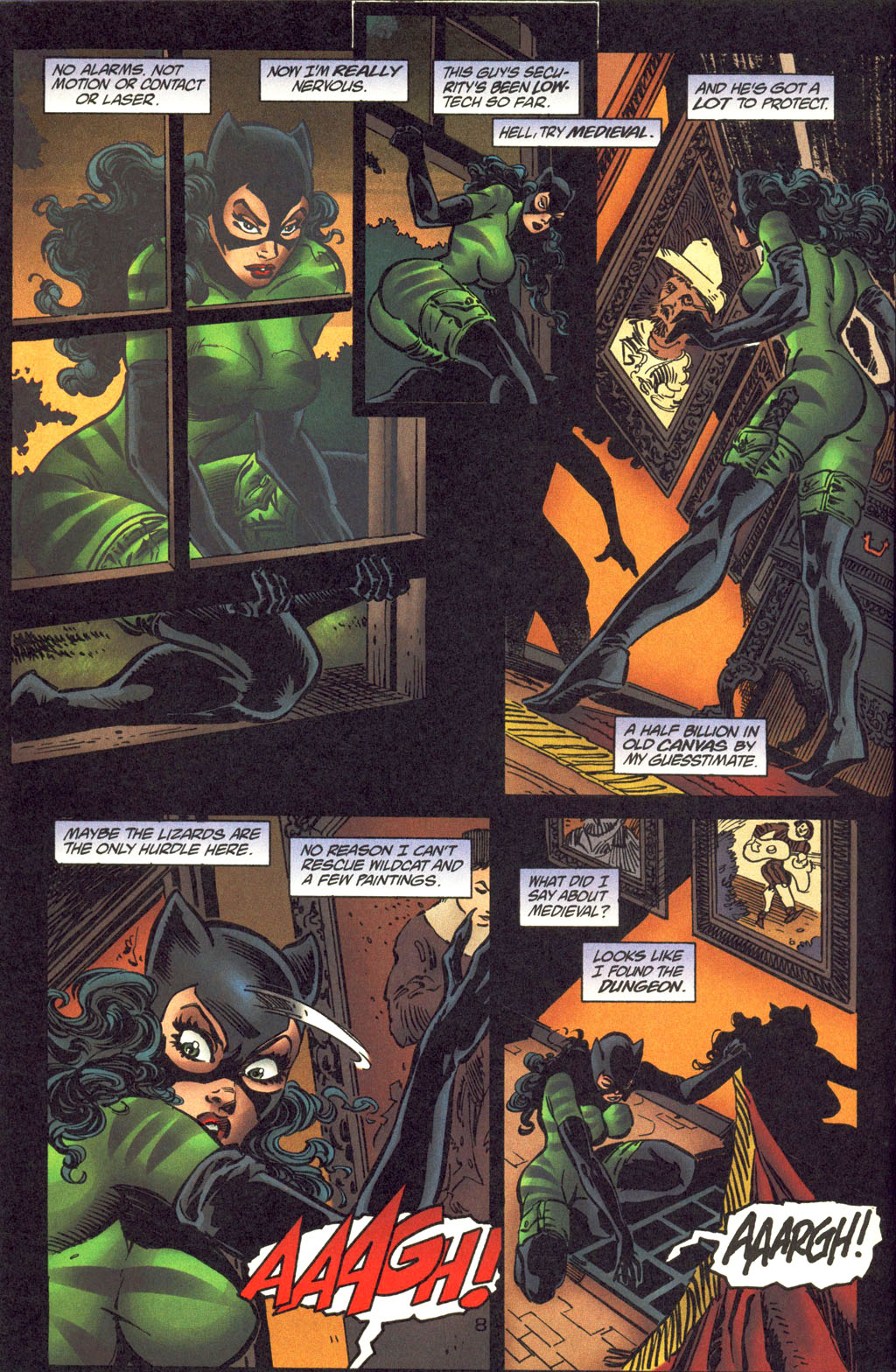 Read online Catwoman/Wildcat comic -  Issue #4 - 8