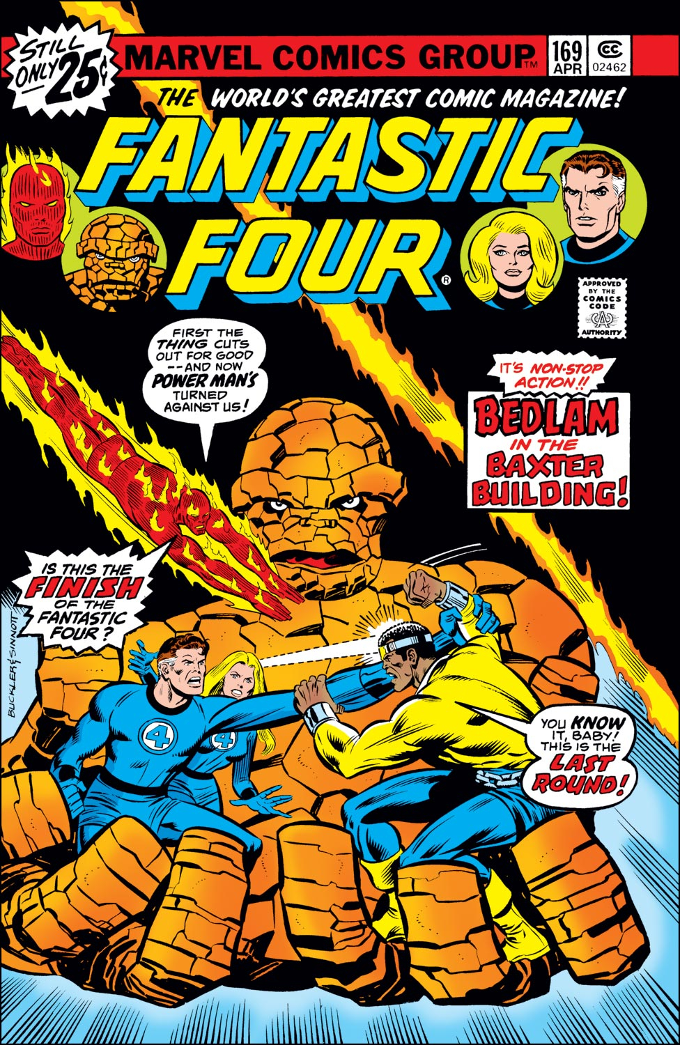 Read online Fantastic Four (1961) comic -  Issue #169 - 1