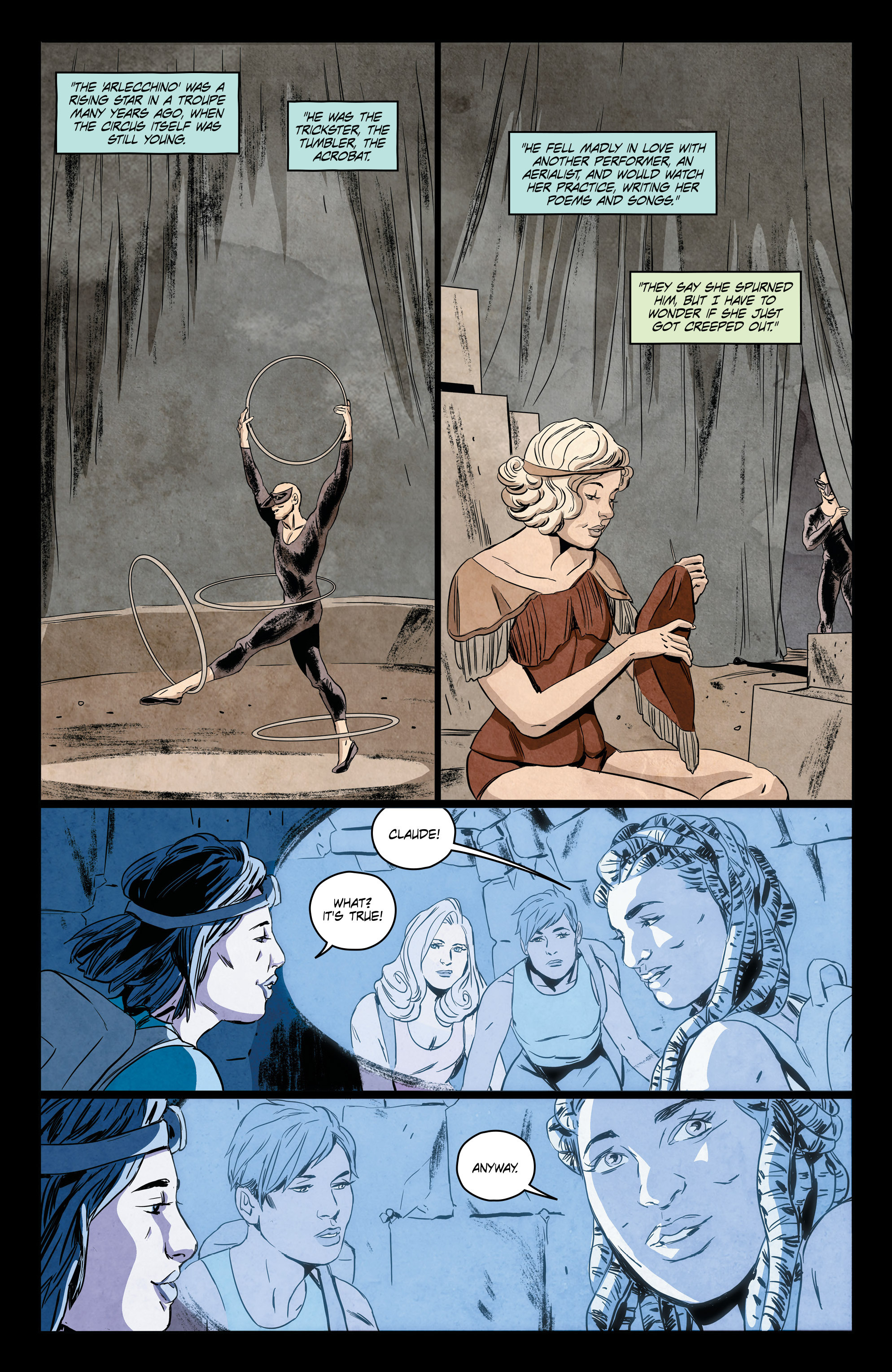 Read online Girl Over Paris (The Cirque American Series) comic -  Issue #3 - 18