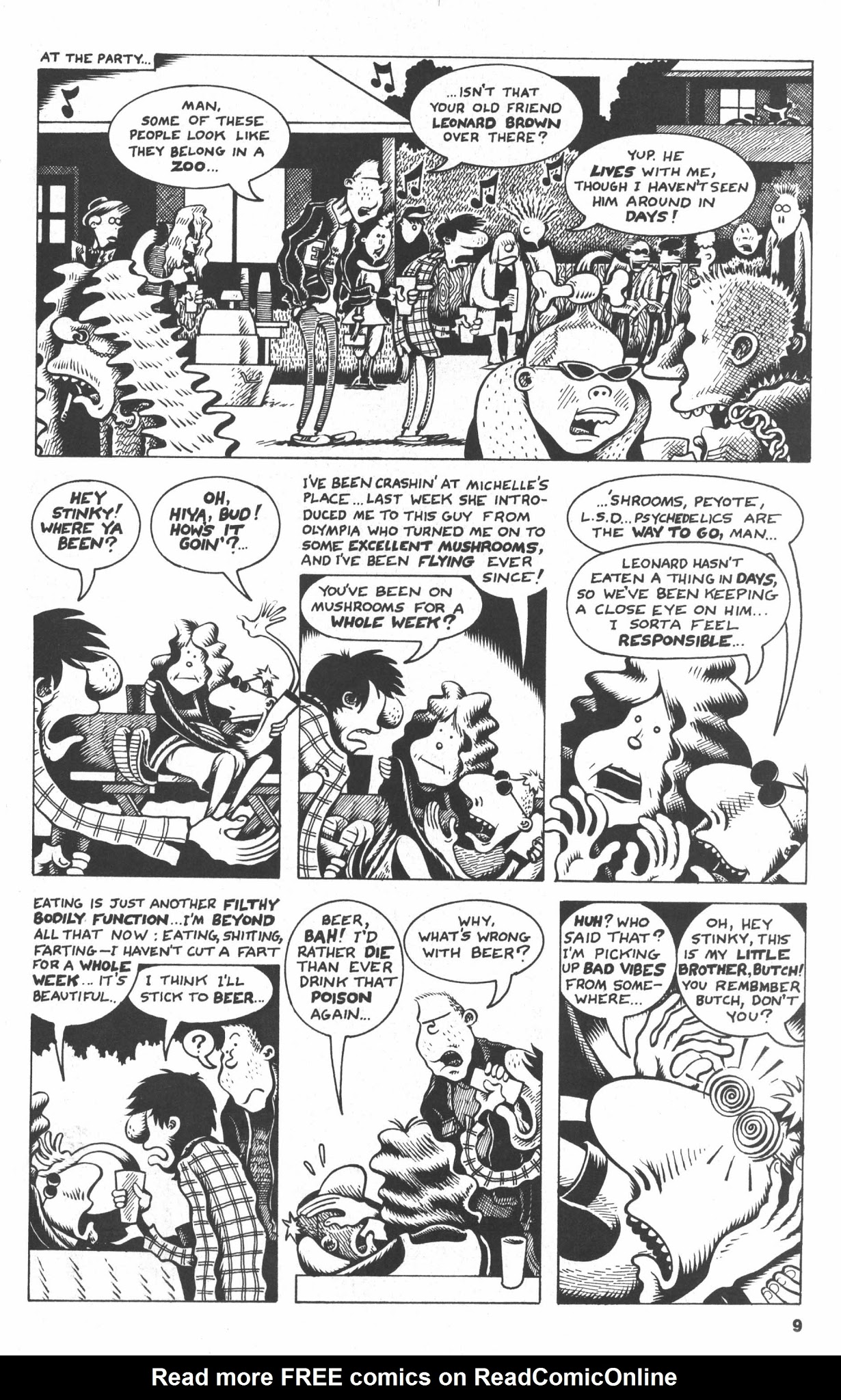Read online Hate comic -  Issue #4 - 11