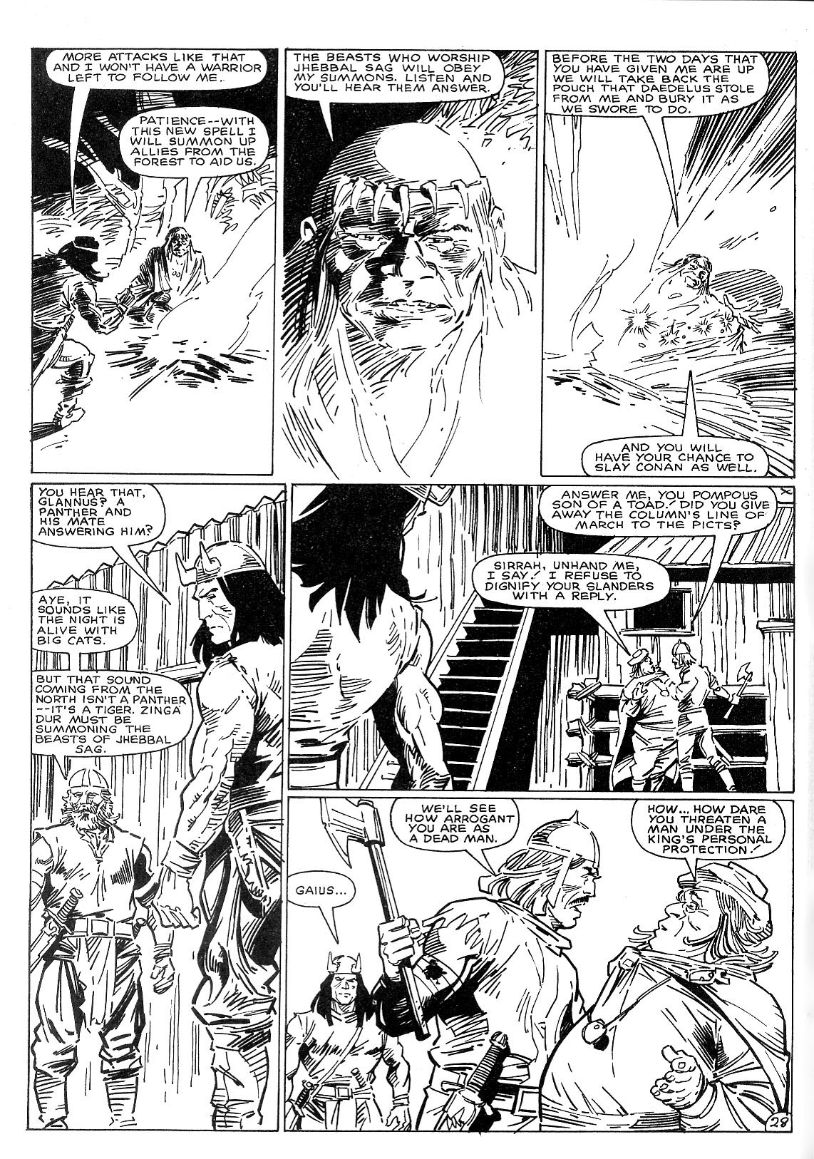 Read online The Savage Sword Of Conan comic -  Issue #143 - 34