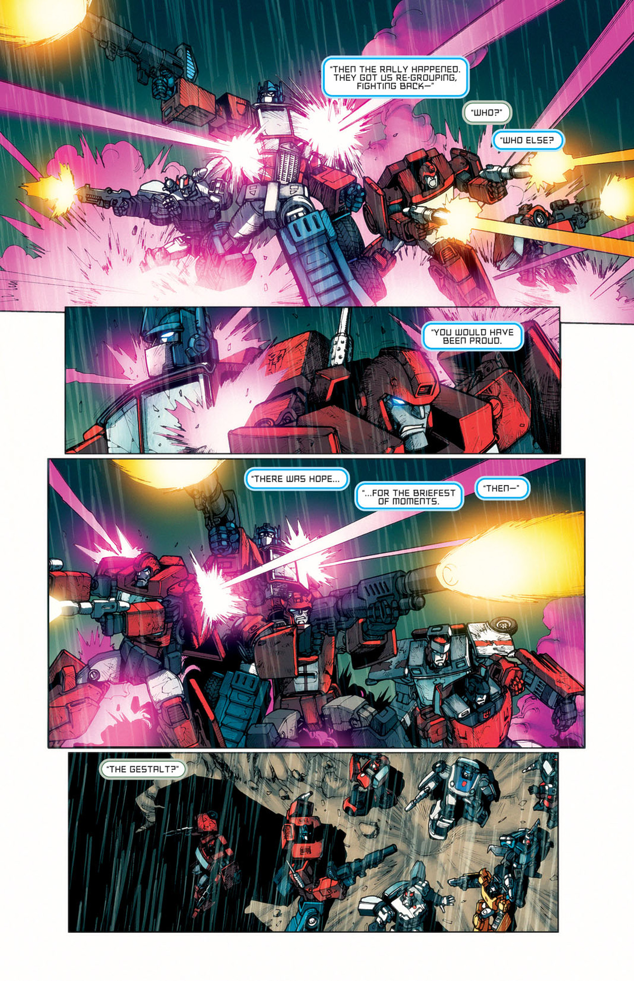 Read online The Transformers: All Hail Megatron comic -  Issue #7 - 12