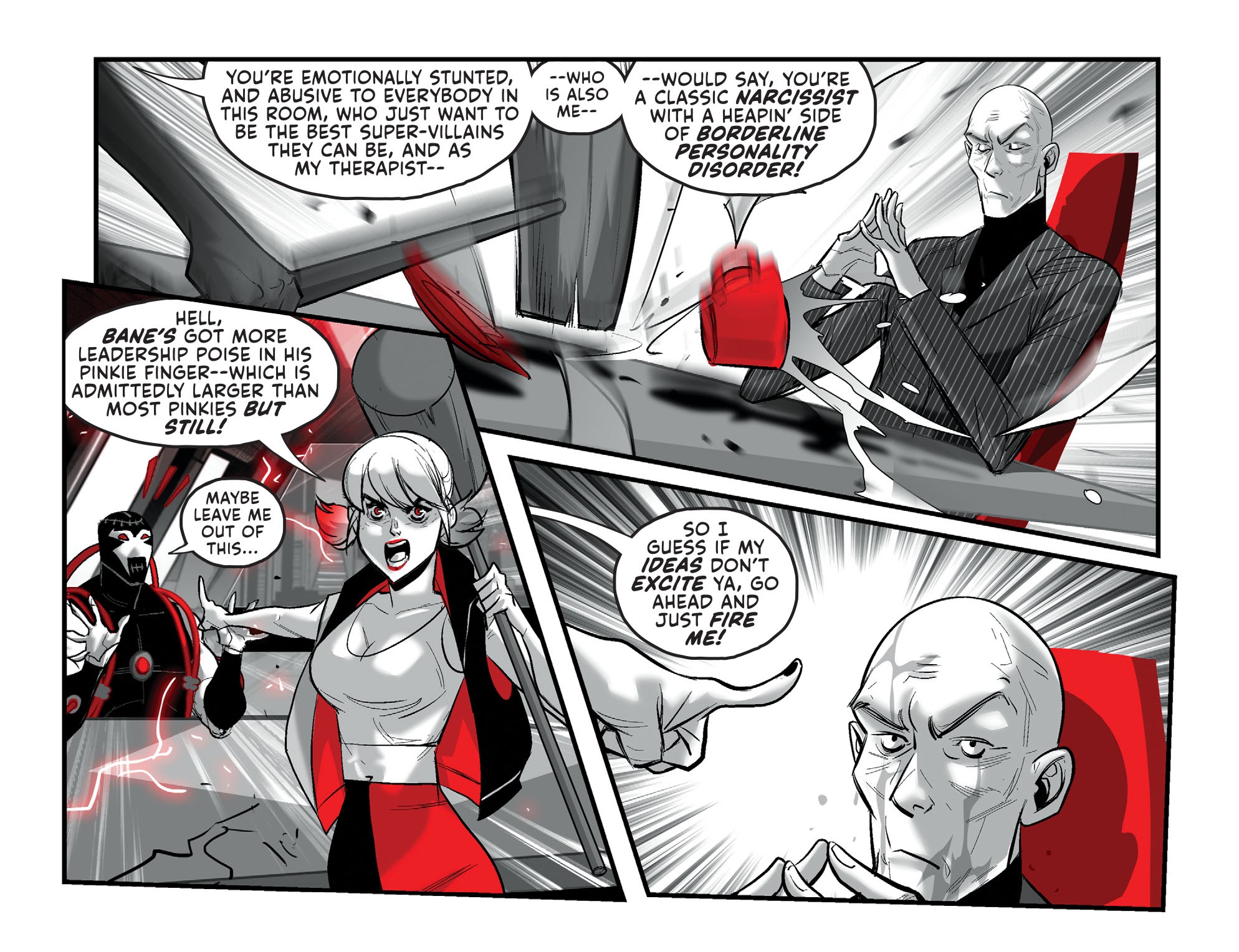 Read online Harley Quinn Black   White   Red comic -  Issue #13 - 21