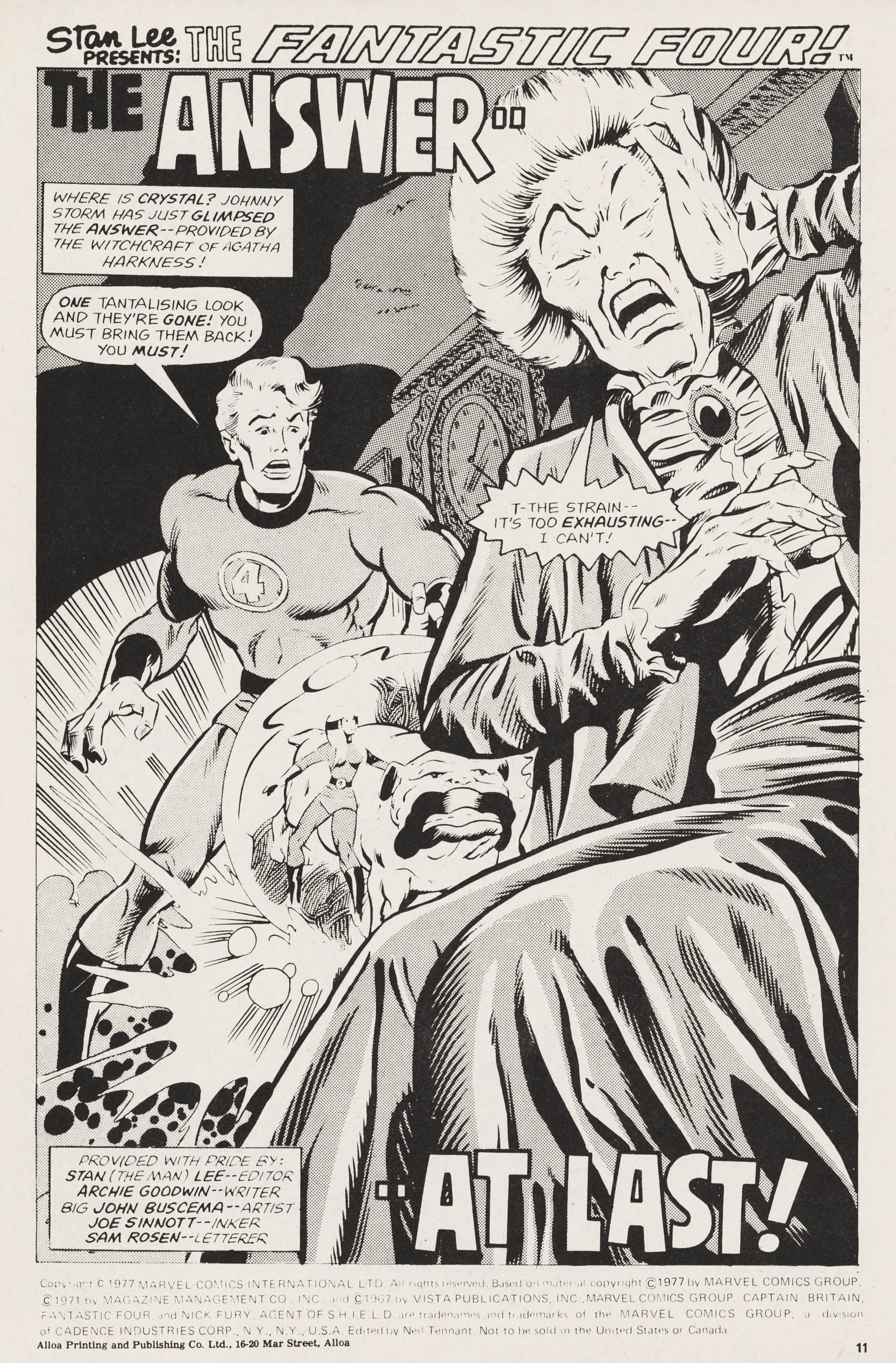 Read online Captain Britain (1976) comic -  Issue #17 - 11