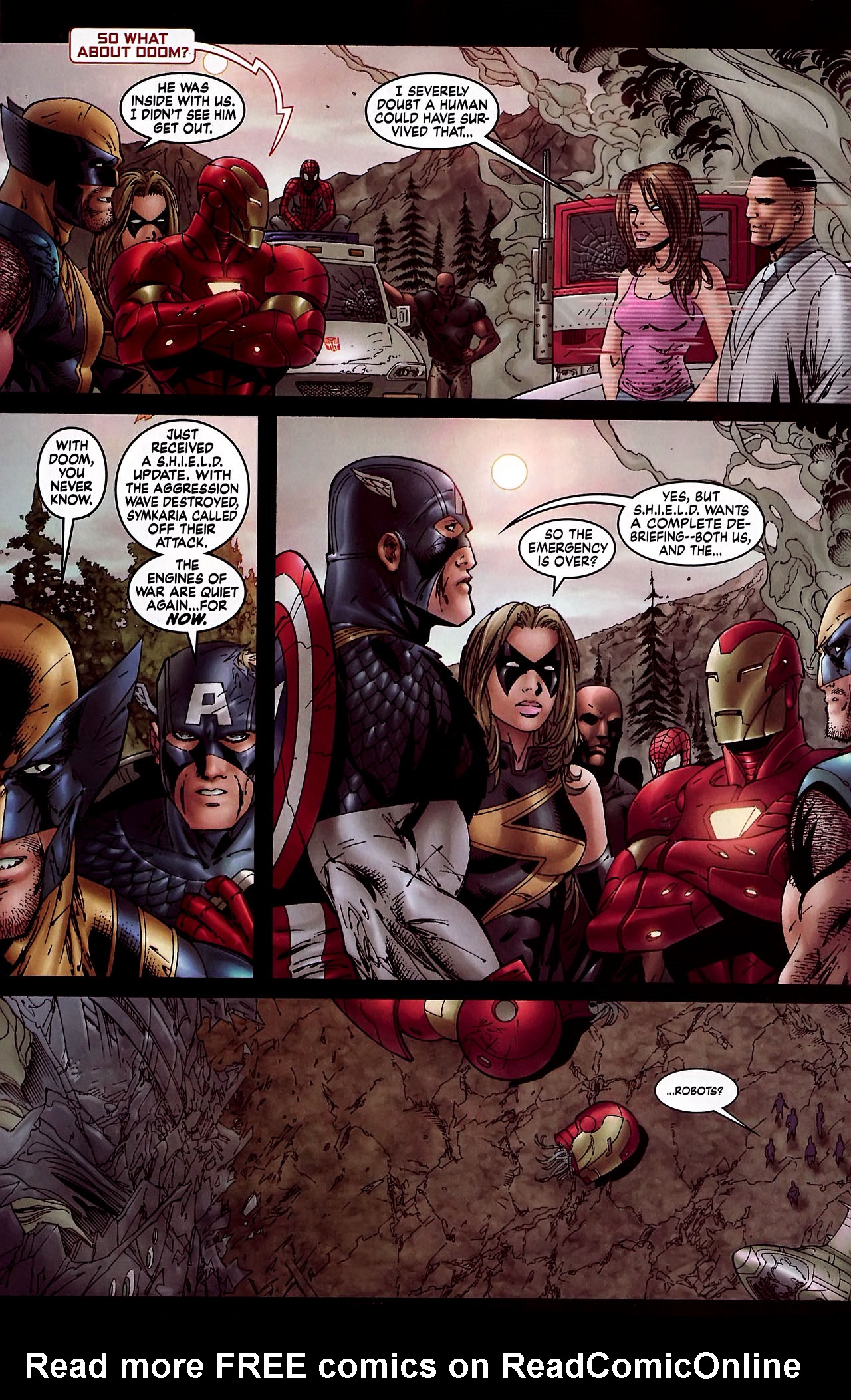 Read online New Avengers/Transformers comic -  Issue #4 - 22