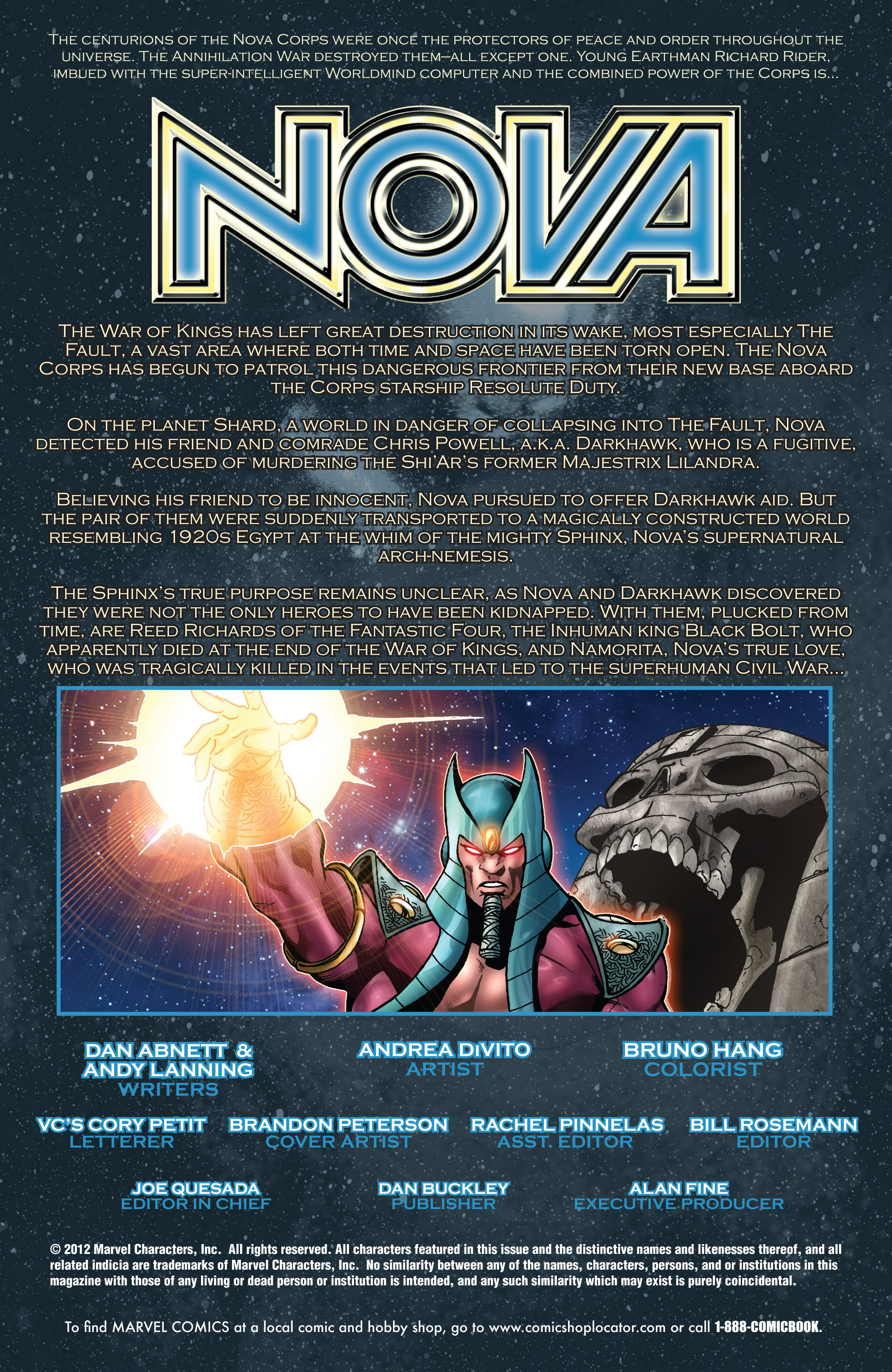 Read online Nova (2007) comic -  Issue #33 - 2