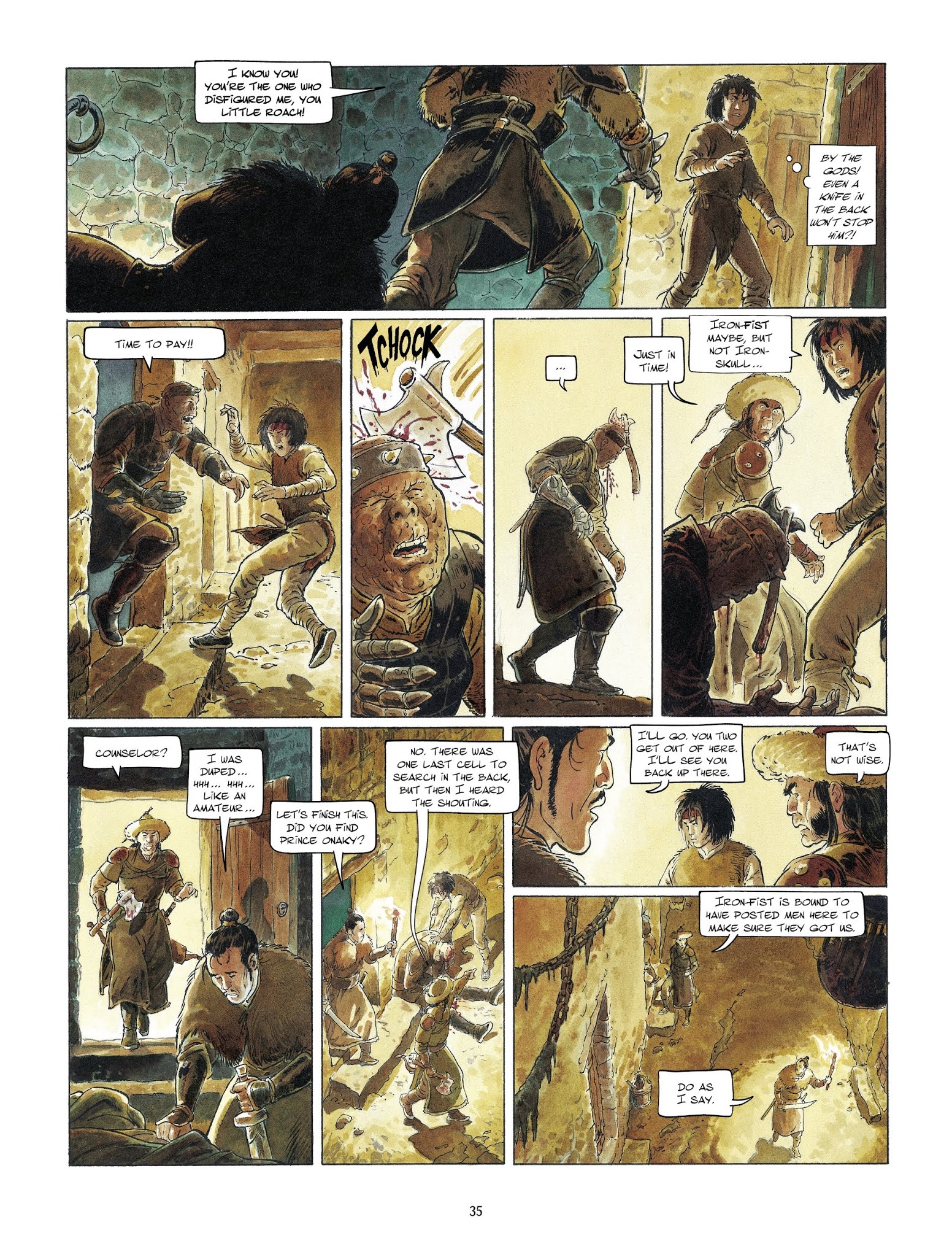 Read online White Claw comic -  Issue #2 - 37