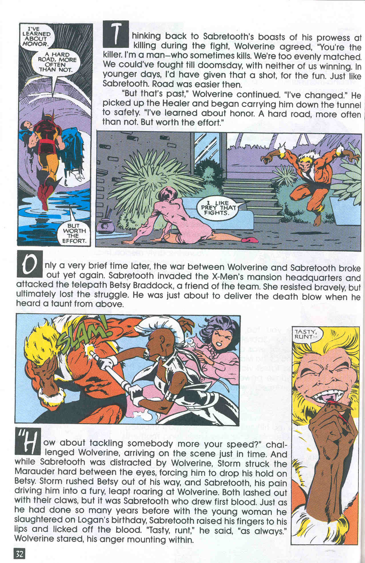 Read online Wolverine Saga comic -  Issue #4 - 34