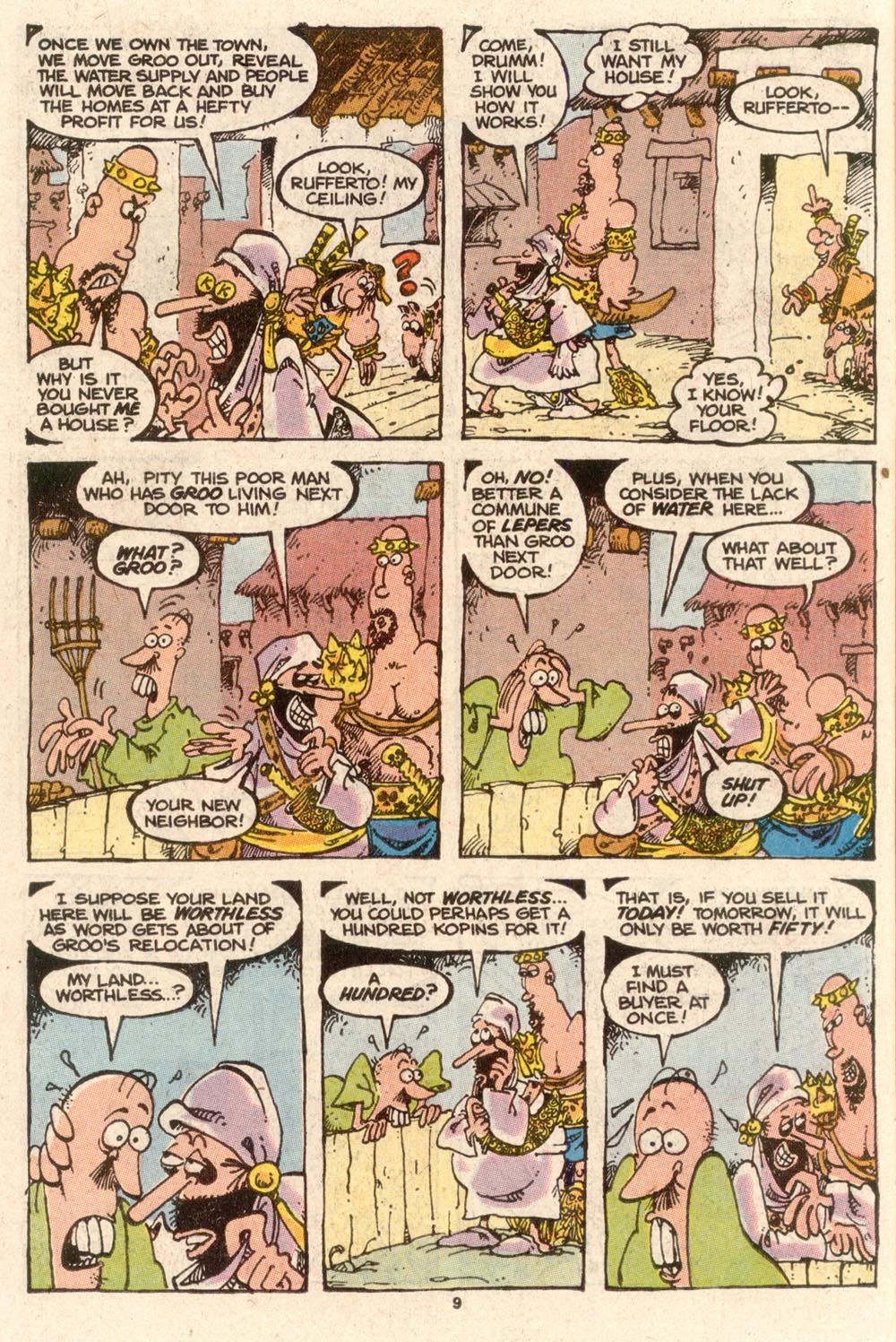 Read online Sergio Aragonés Groo the Wanderer comic -  Issue #63 - 9