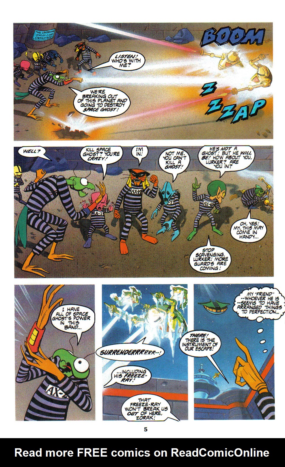 Read online Space Ghost (1987) comic -  Issue # Full - 7