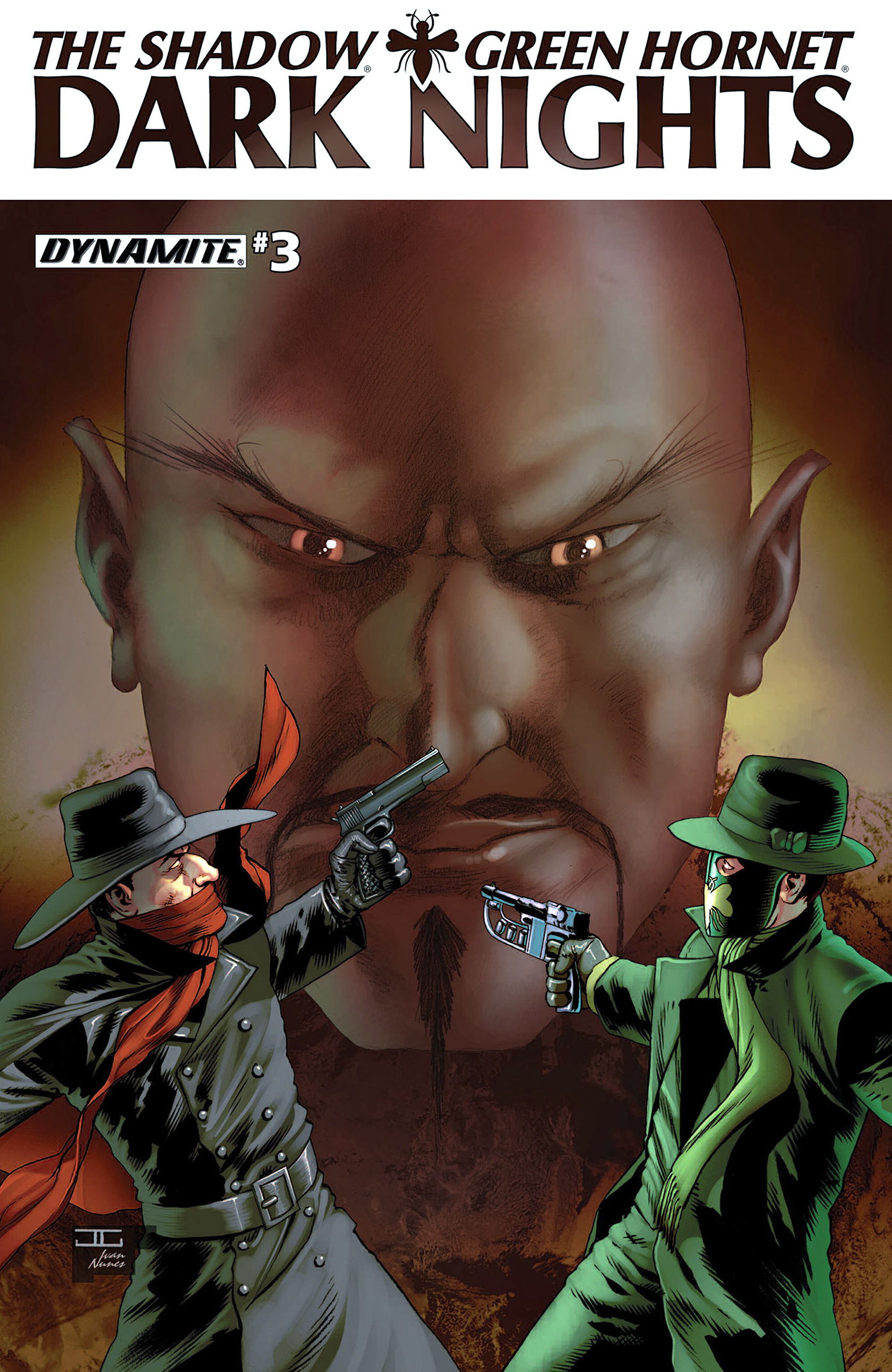 Read online The Shadow/Green Hornet: Dark Nights comic -  Issue #3 - 2