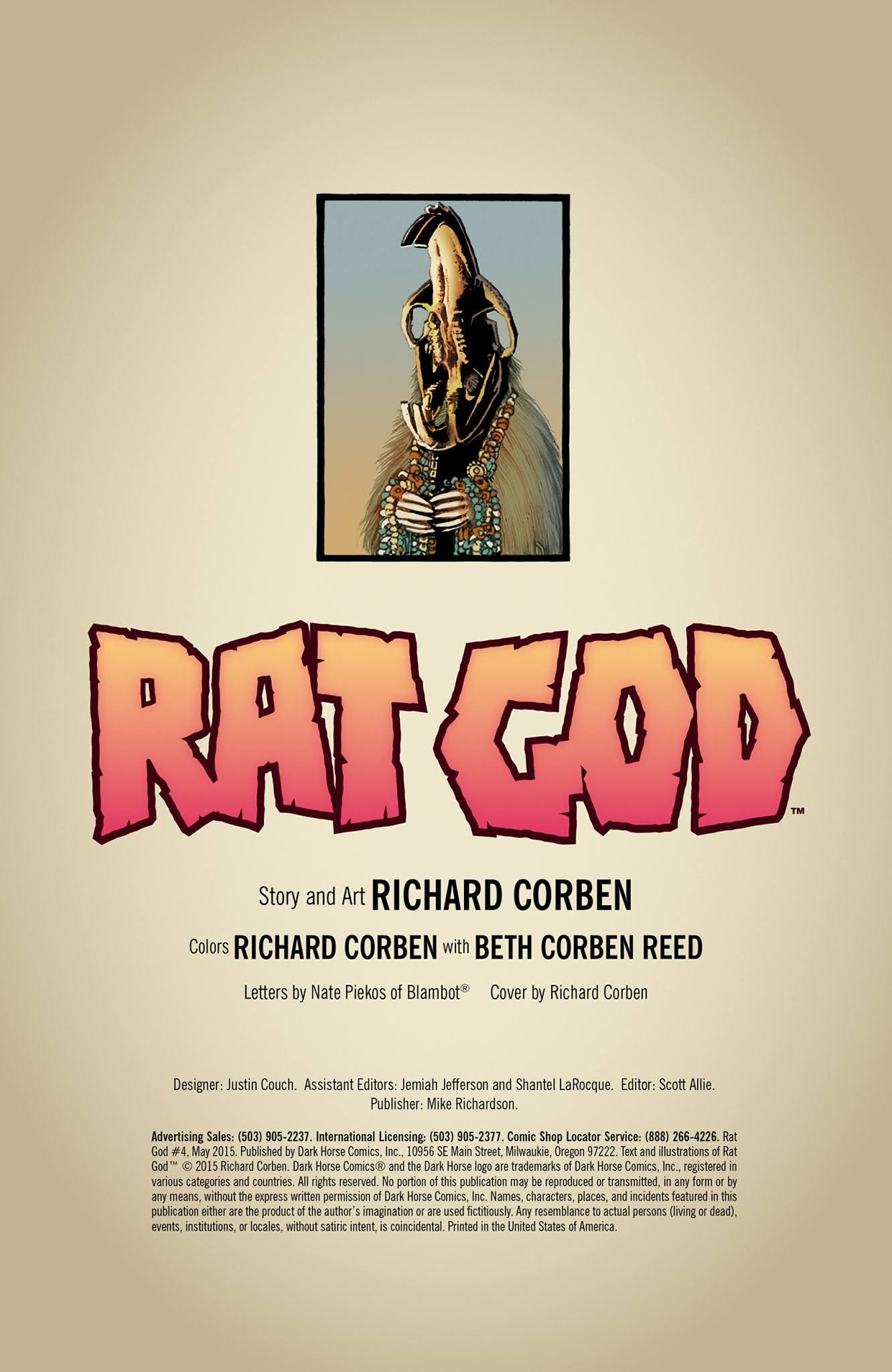 Read online Rat God comic -  Issue #4 - 2