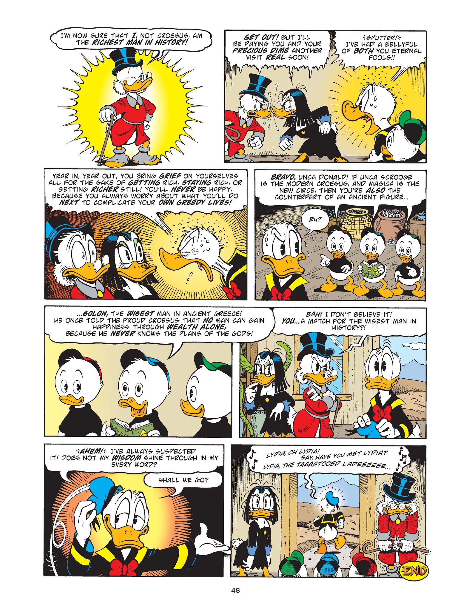 Read online Walt Disney Uncle Scrooge and Donald Duck: The Don Rosa Library comic -  Issue # TPB 6 (Part 1) - 49