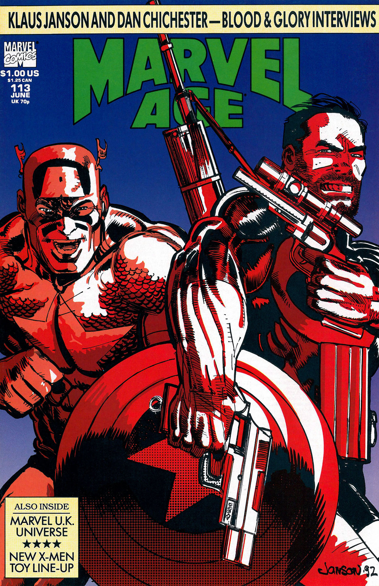 Read online Marvel Age comic -  Issue #113 - 1