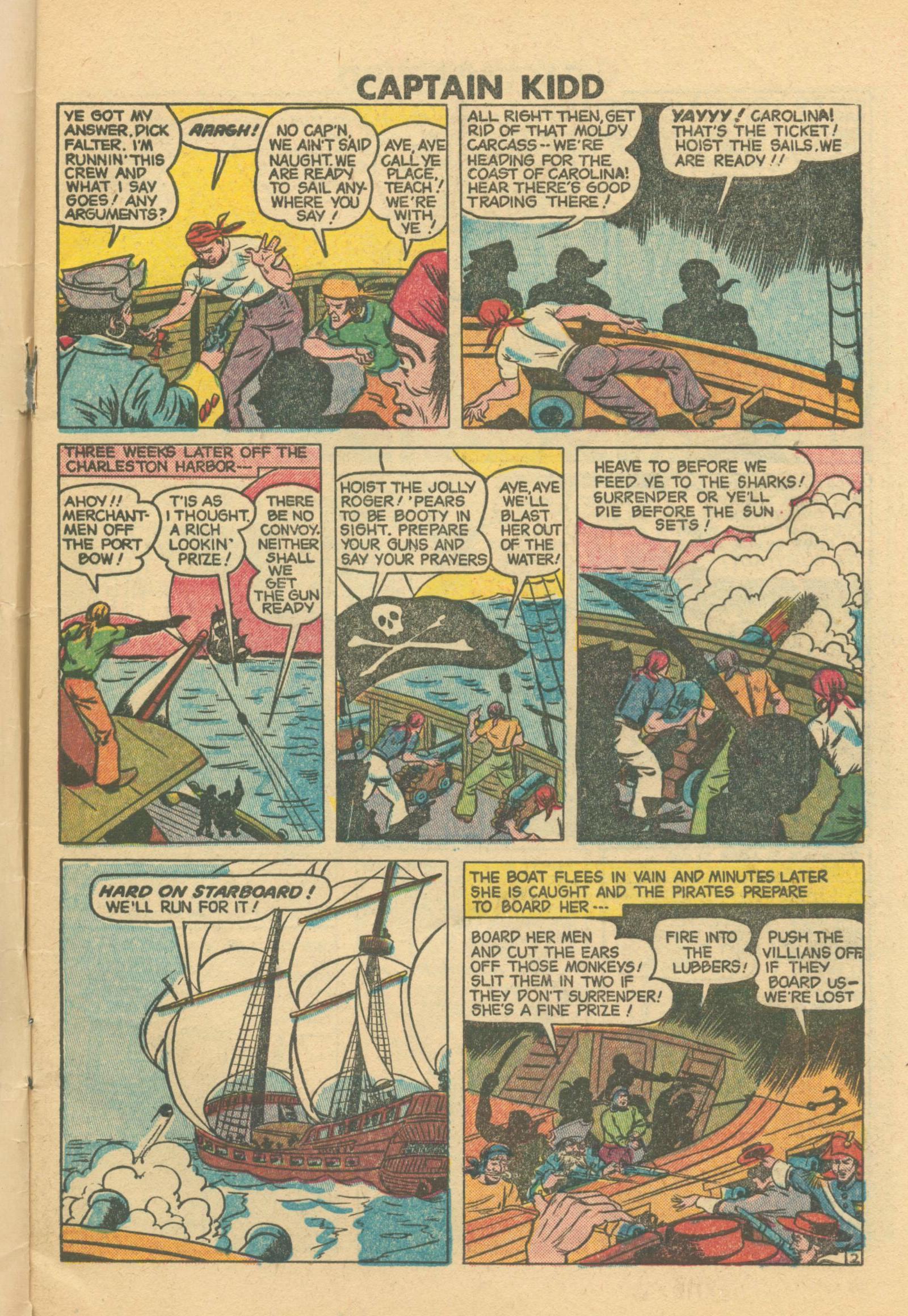 Read online Captain Kidd comic -  Issue #24 - 3
