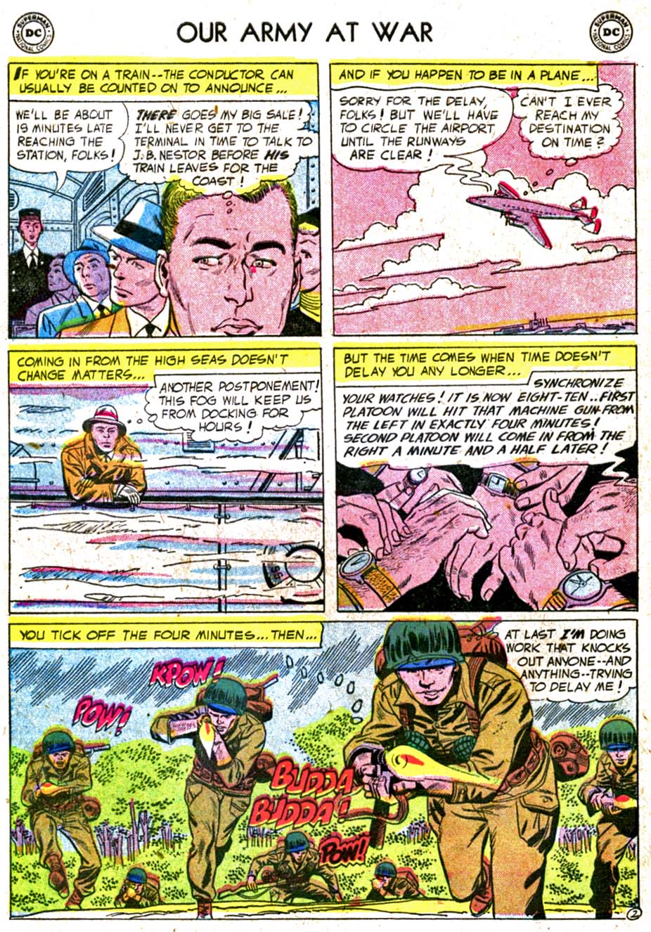 Read online Our Army at War (1952) comic -  Issue #49 - 4