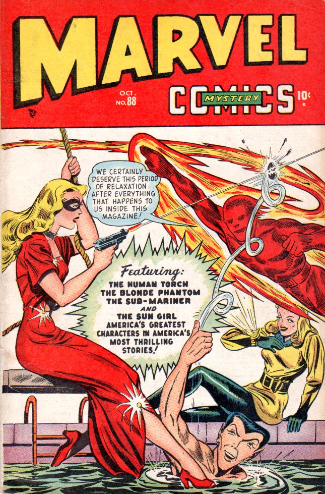Read online Marvel Mystery Comics comic -  Issue #88 - 1