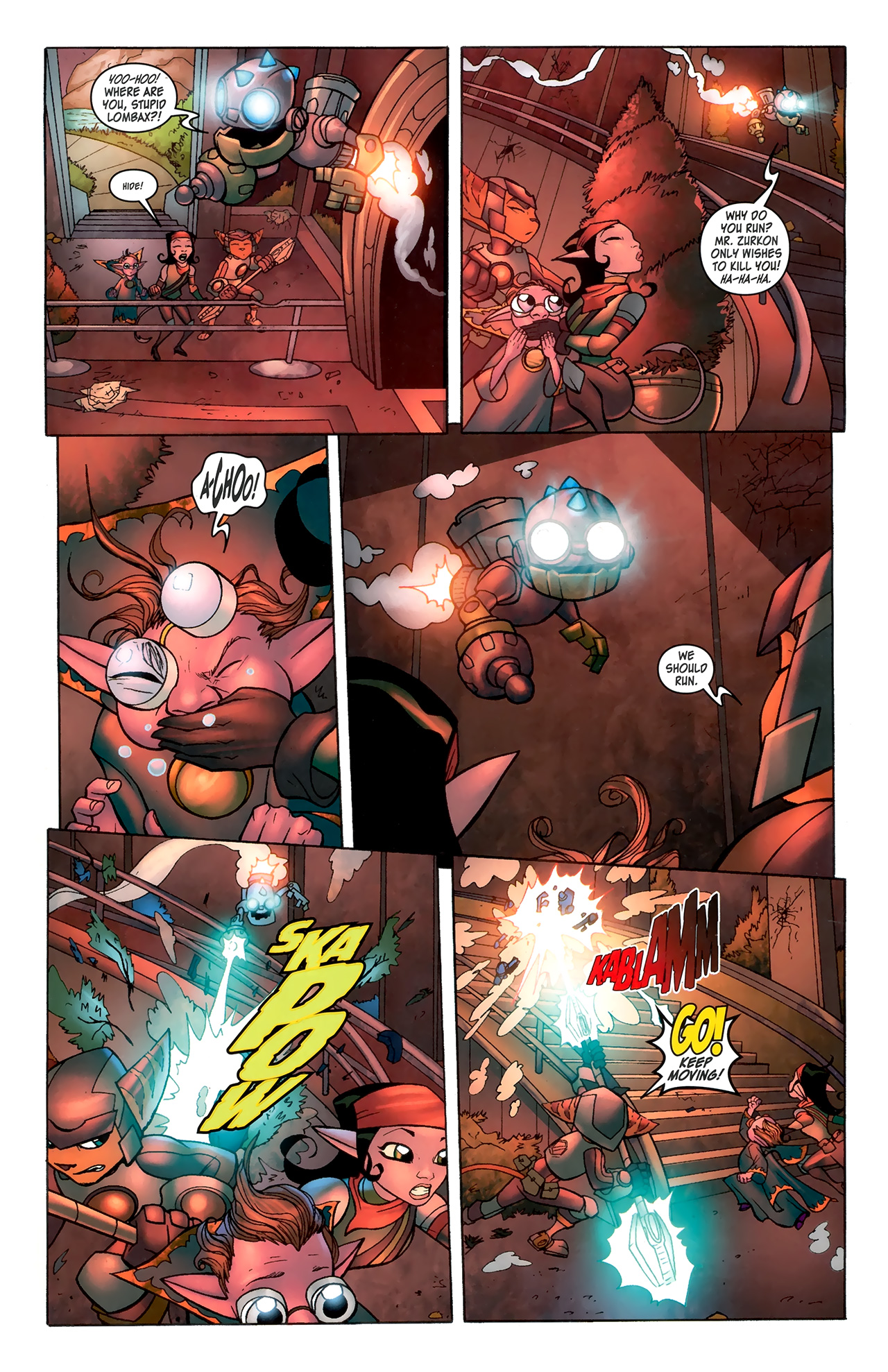 Read online Ratchet & Clank comic -  Issue #6 - 14
