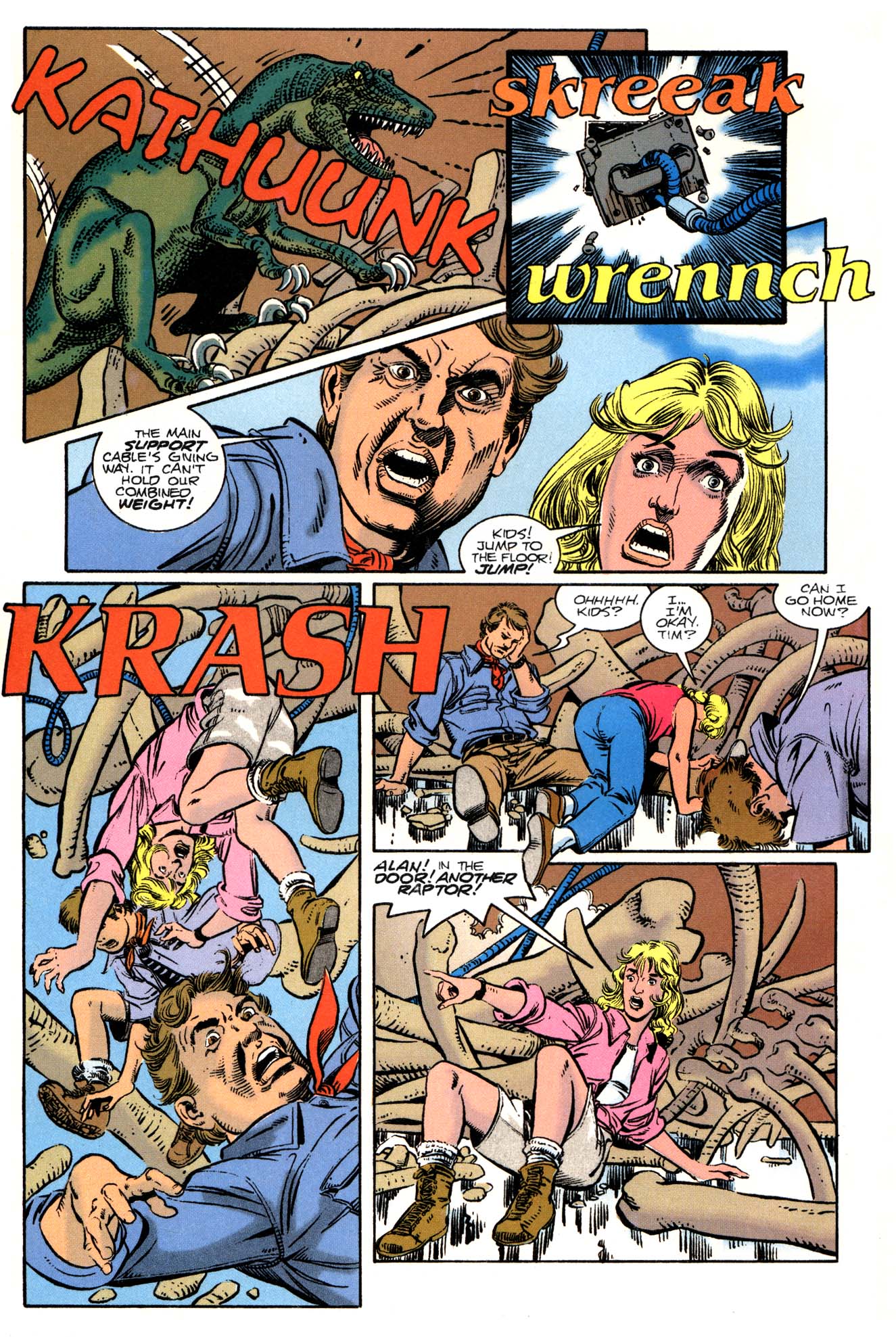 Read online Jurassic Park (1993) comic -  Issue #4 - 28