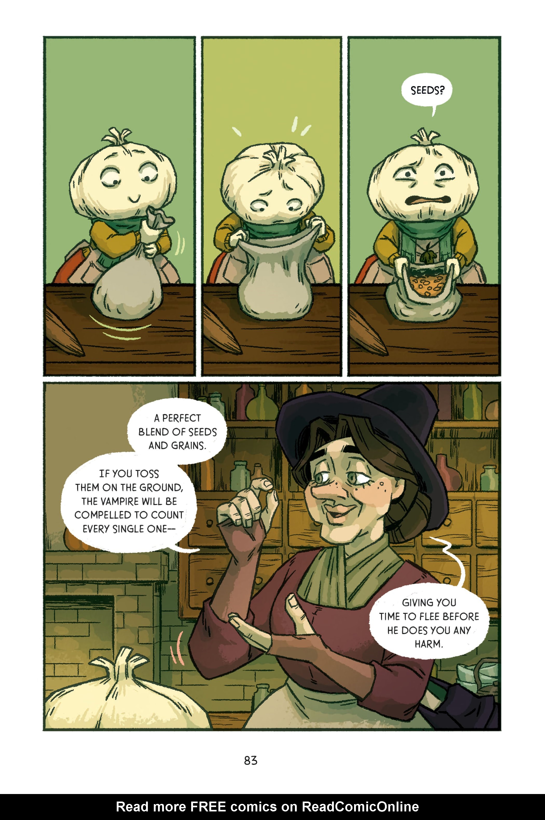 Read online Garlic and the Vampire comic -  Issue # TPB (Part 1) - 89