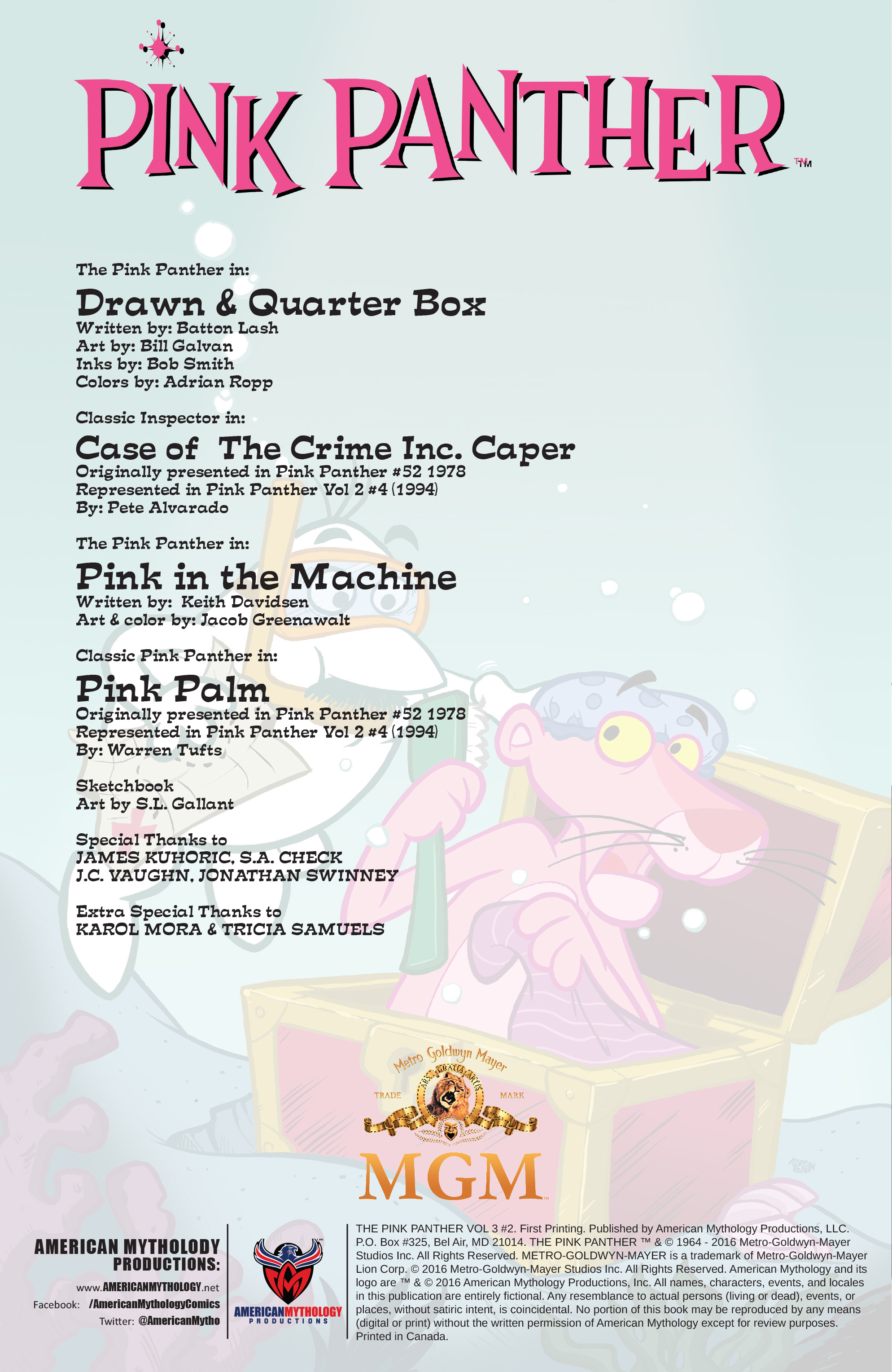 Read online The Pink Panther comic -  Issue #2 - 2