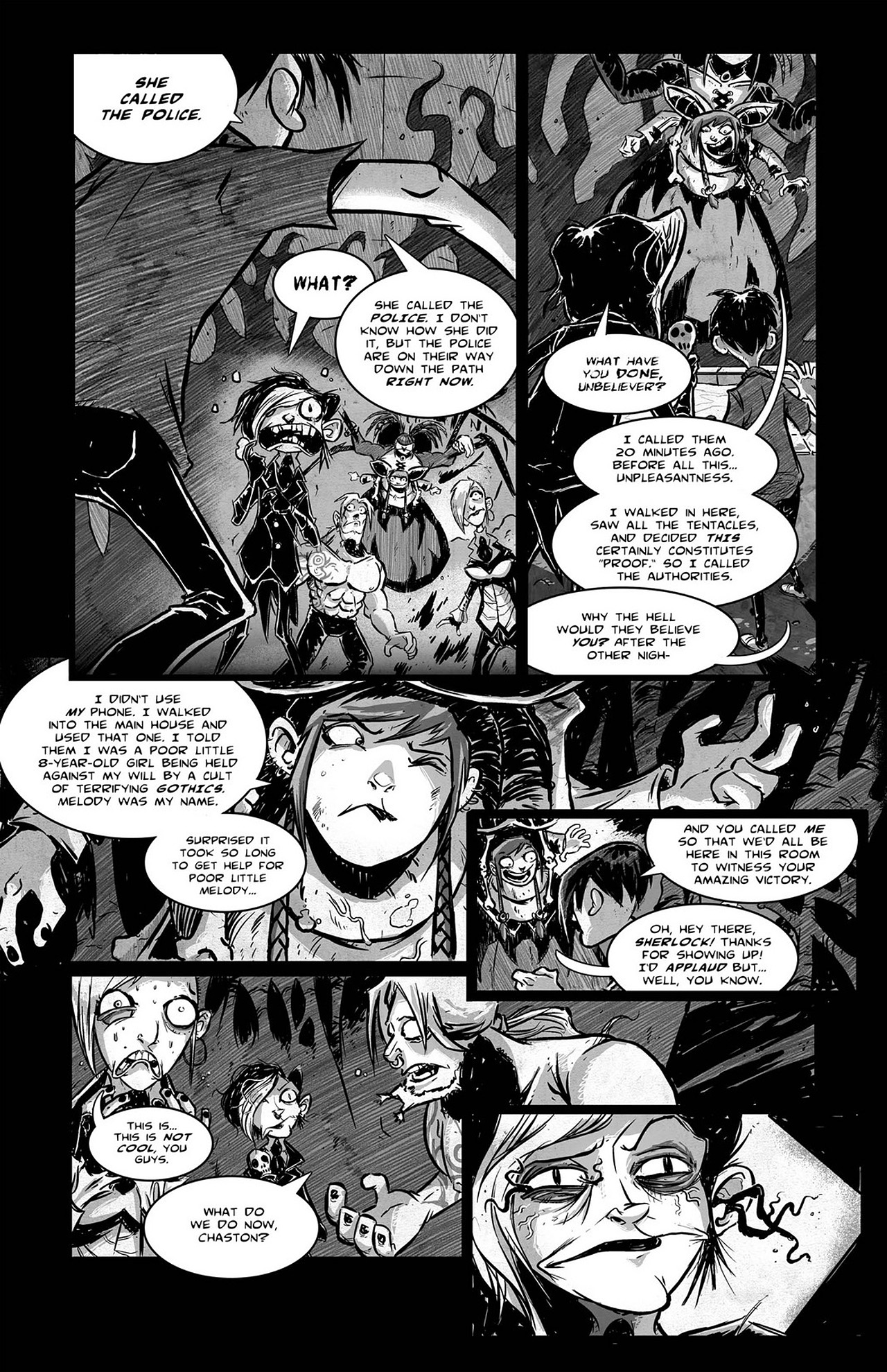Read online Eldritch! comic -  Issue #5 - 20