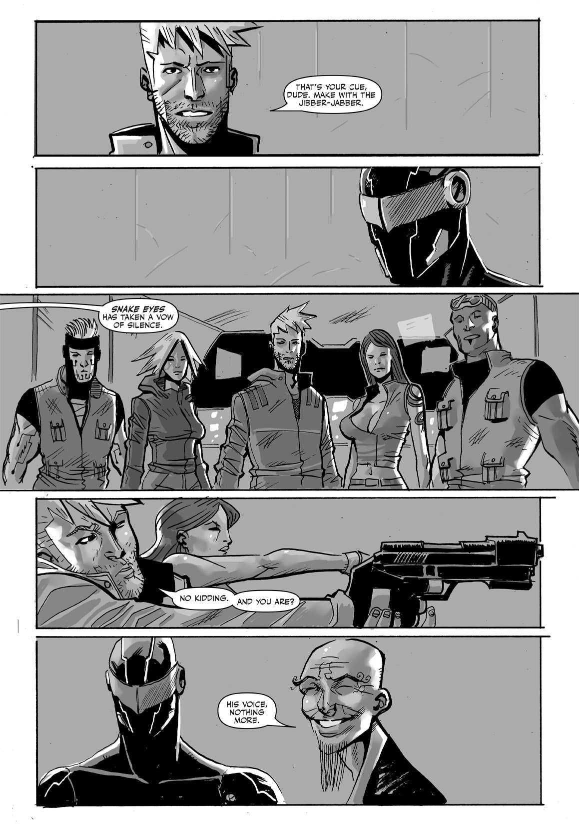 Read online G.I. Joe: Future Noir Special comic -  Issue #1 - 33