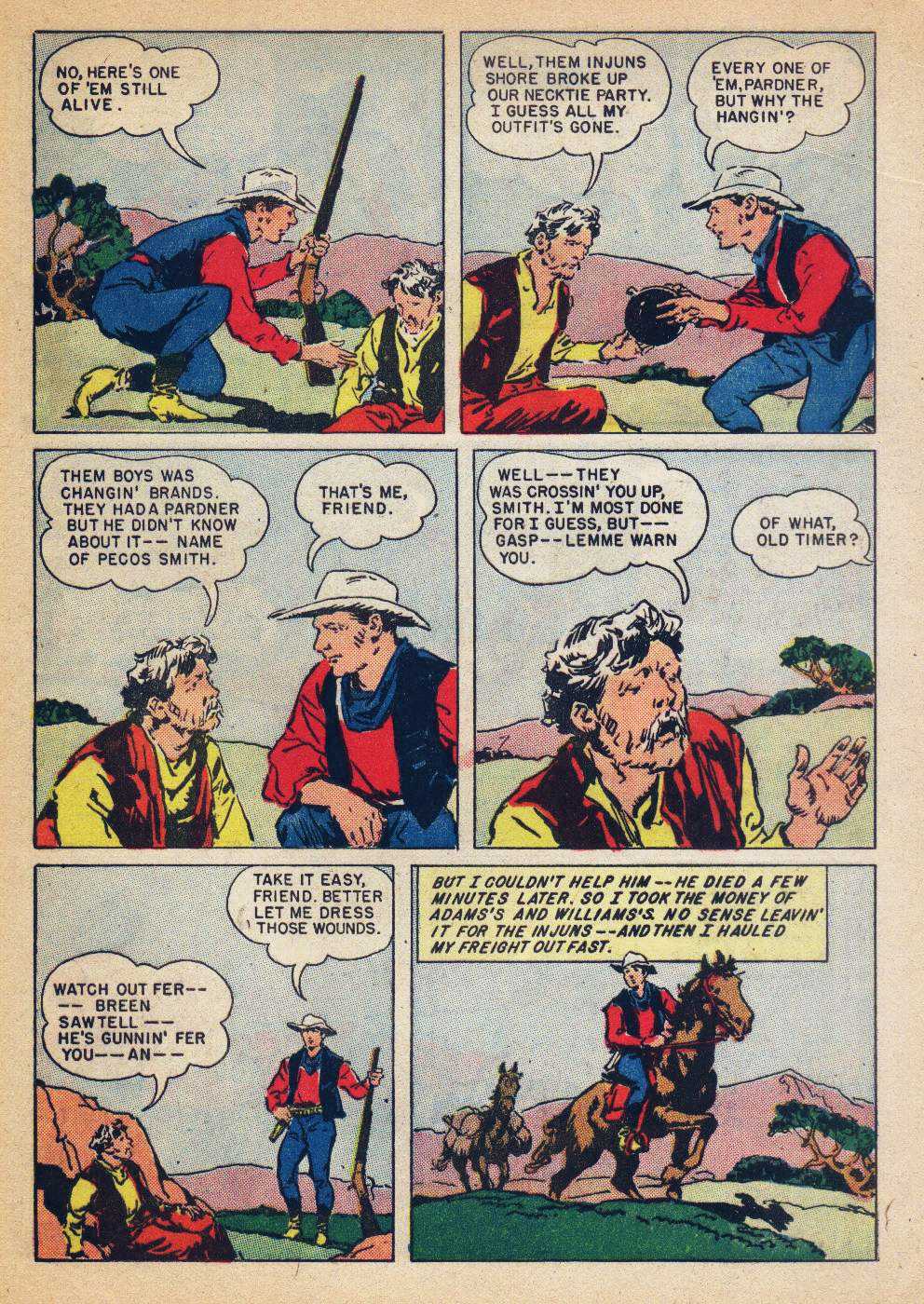 Read online Four Color Comics comic -  Issue #222 - 17