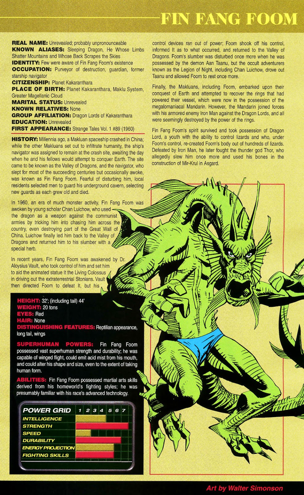 The Official Handbook of the Marvel Universe: Golden Age issue Full - Page 17