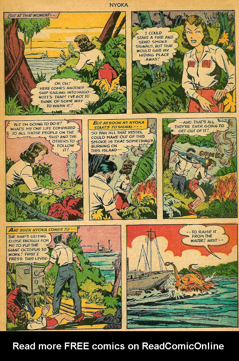 Read online Nyoka the Jungle Girl (1945) comic -  Issue #71 - 28
