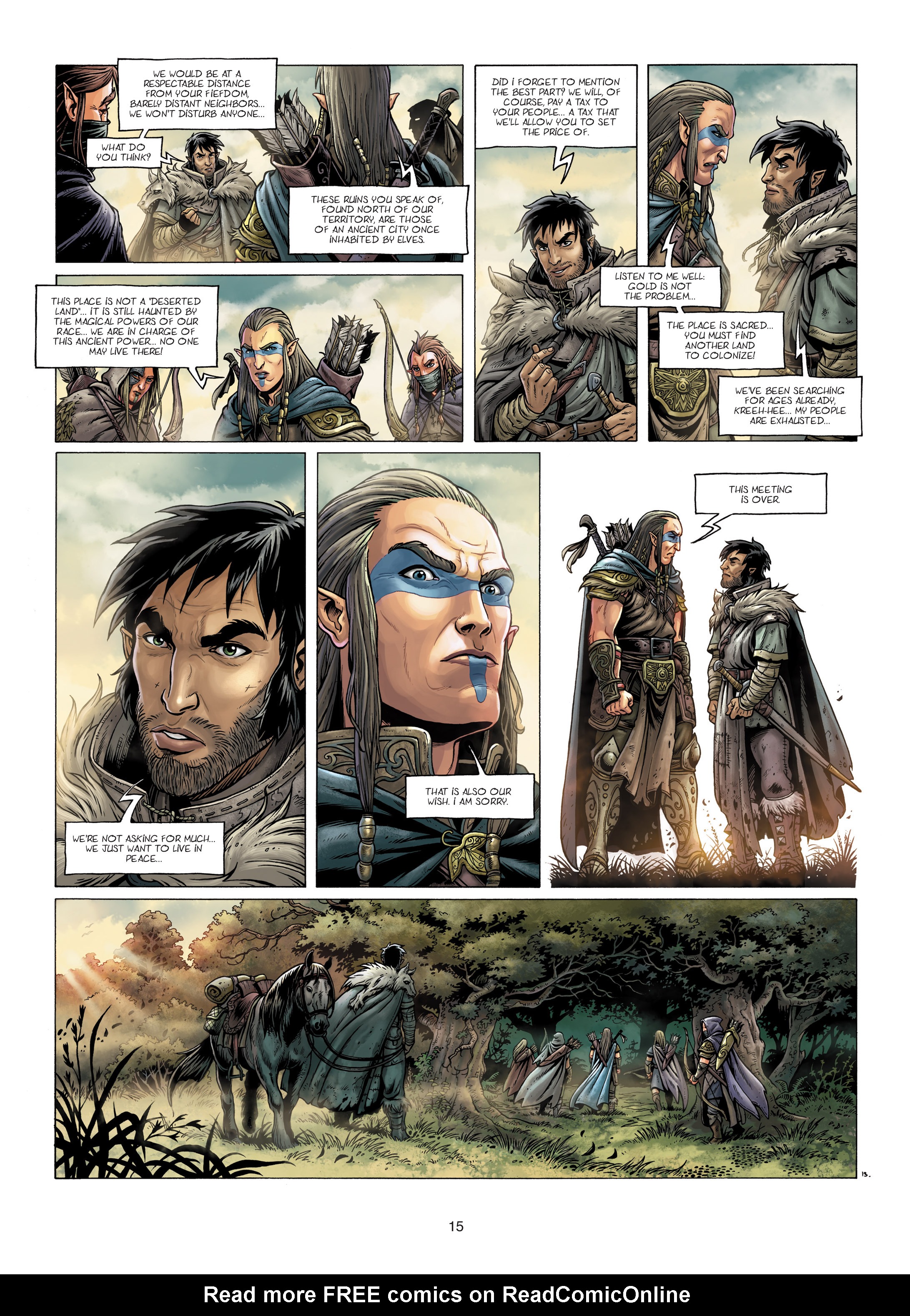Read online Elves comic -  Issue #4 - 15