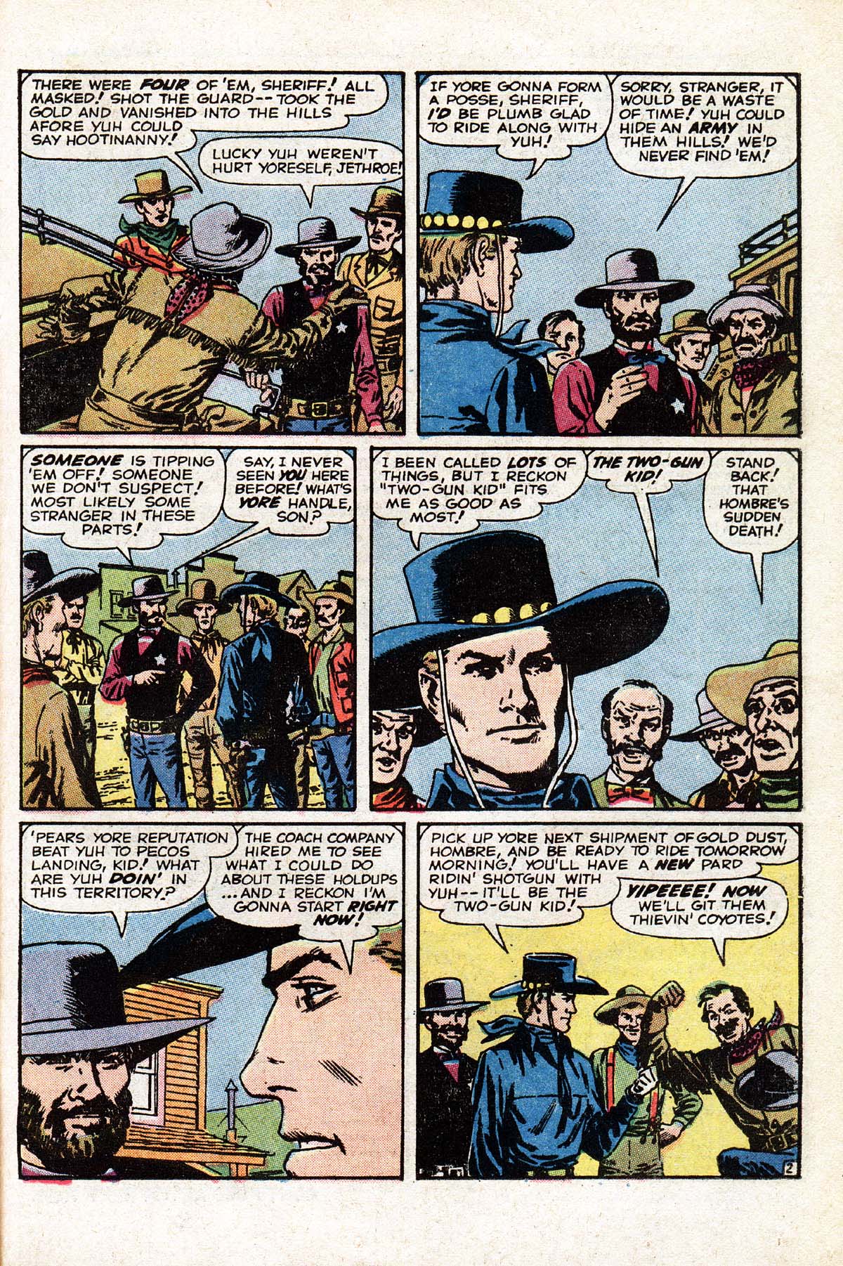 Read online The Mighty Marvel Western comic -  Issue #27 - 16