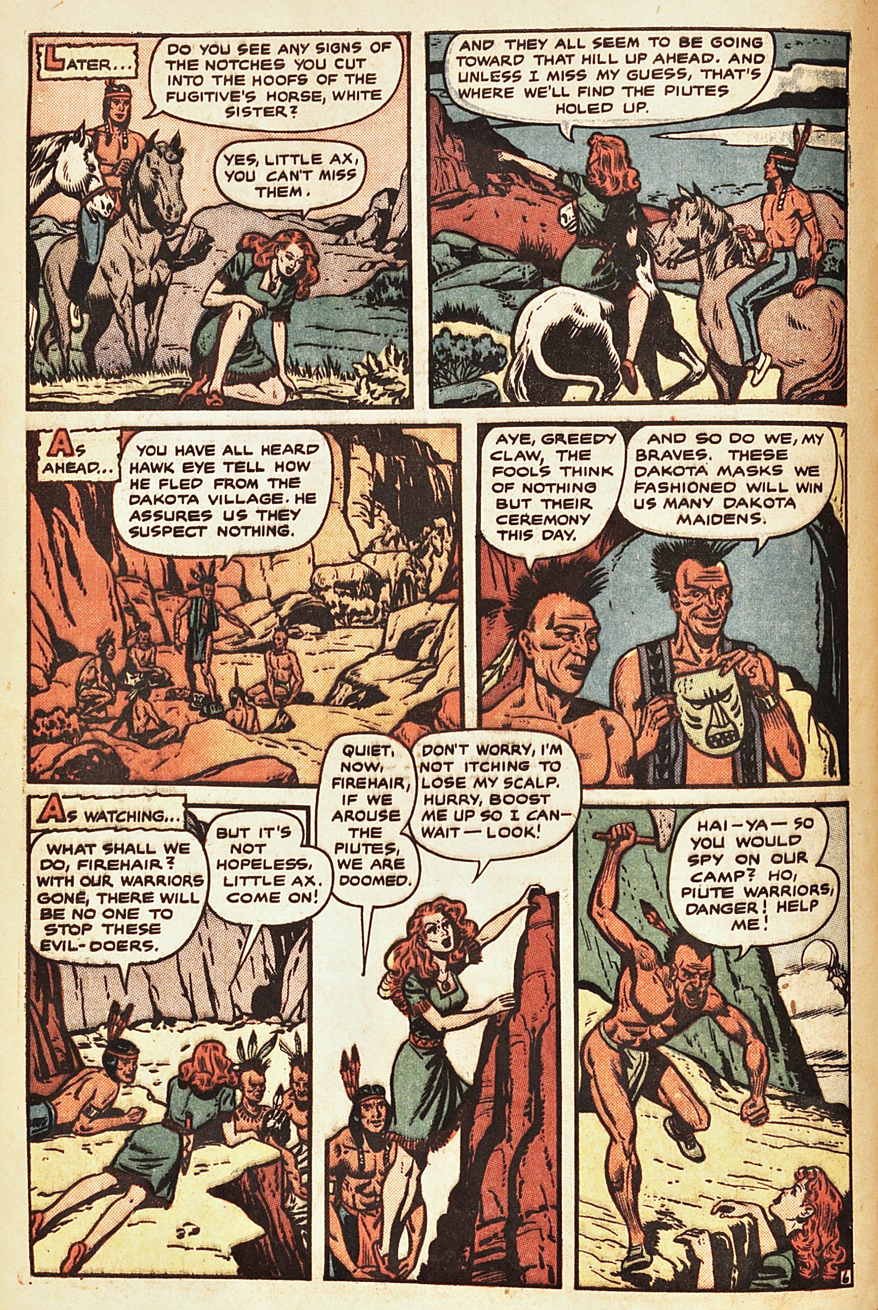 Read online Firehair (1951) comic -  Issue #8 - 8