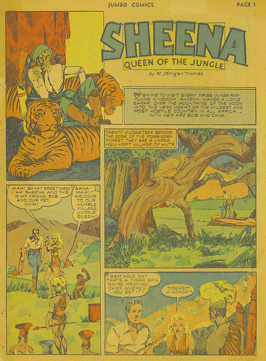 Read online Jumbo Comics comic -  Issue #26 - 3
