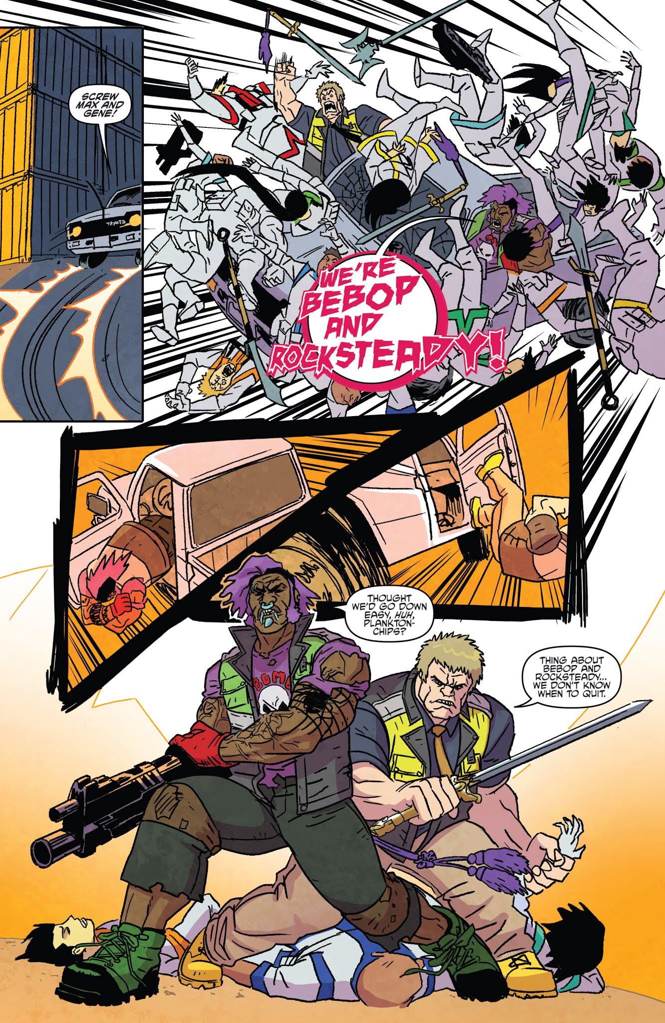 Read online Teenage Mutant Ninja Turtles: Bebop & Rocksteady Hit the Road comic -  Issue #2 - 12